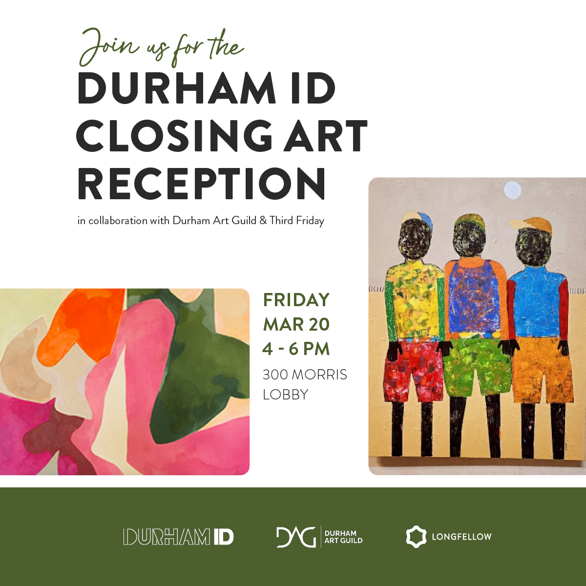 Durham ID Closing Art Reception