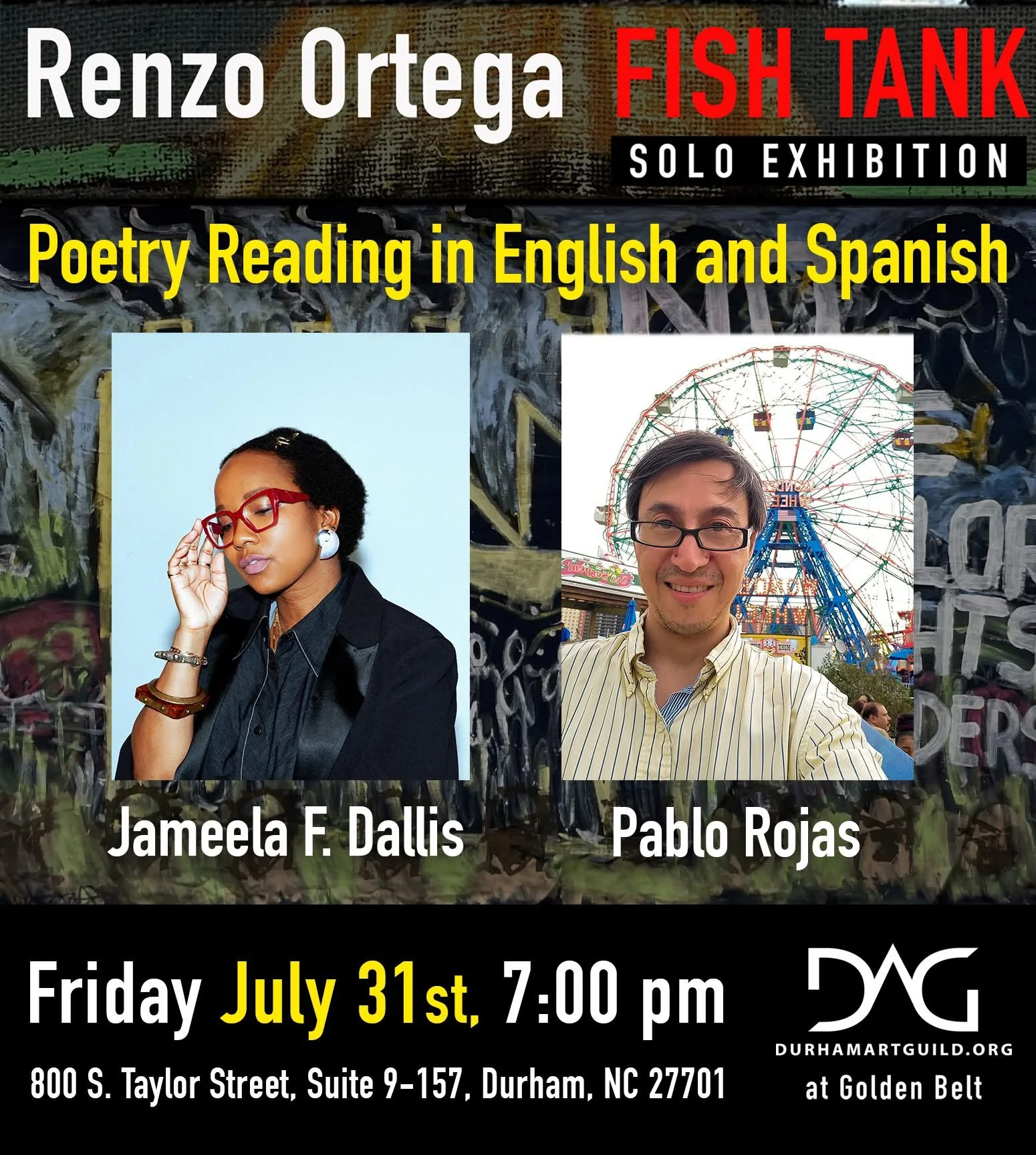 Poetry Reading: FISHTANK Solo Exhibition