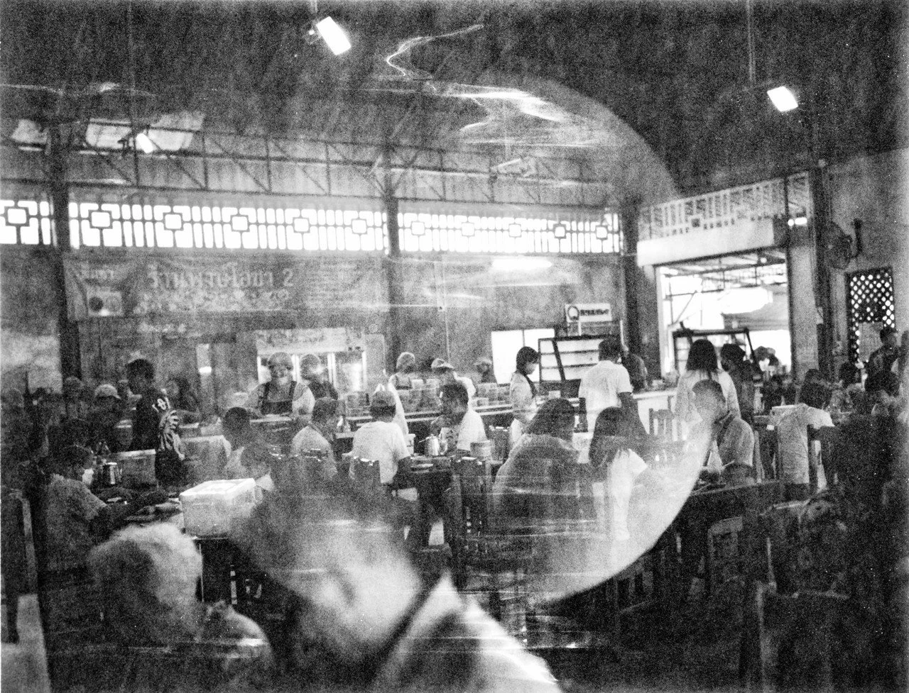 "TRANG DIMSUM" by C. Bay Milin; expired FujiFilm FP-3000B; 2023