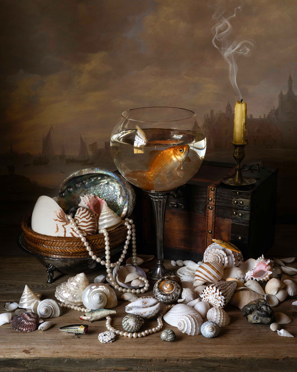 Vanitas with Goldfish by Yana Slutskaya.png