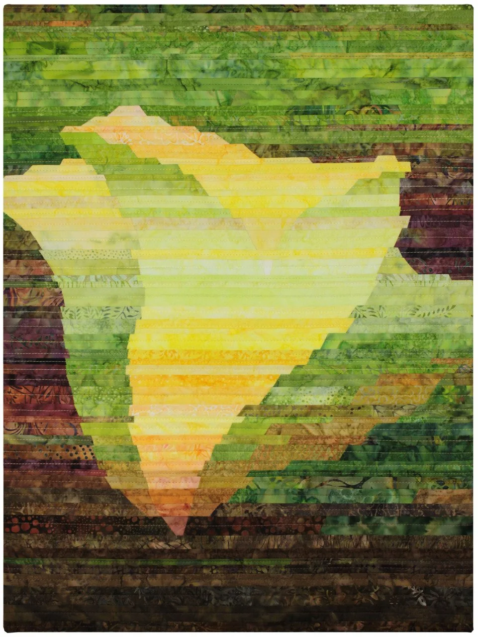 "Graceful Adaptation #1" by Christine Hager-Braun; fiber; 2023