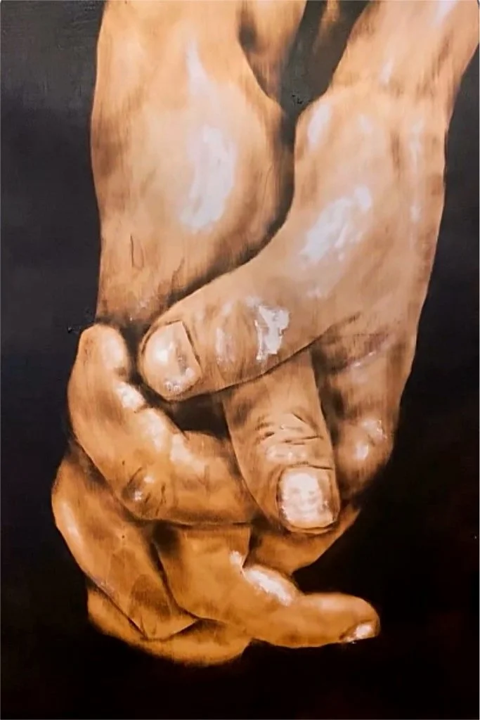 Hands_ Mike G - Pyrography- fire on wood 2025.jpg
