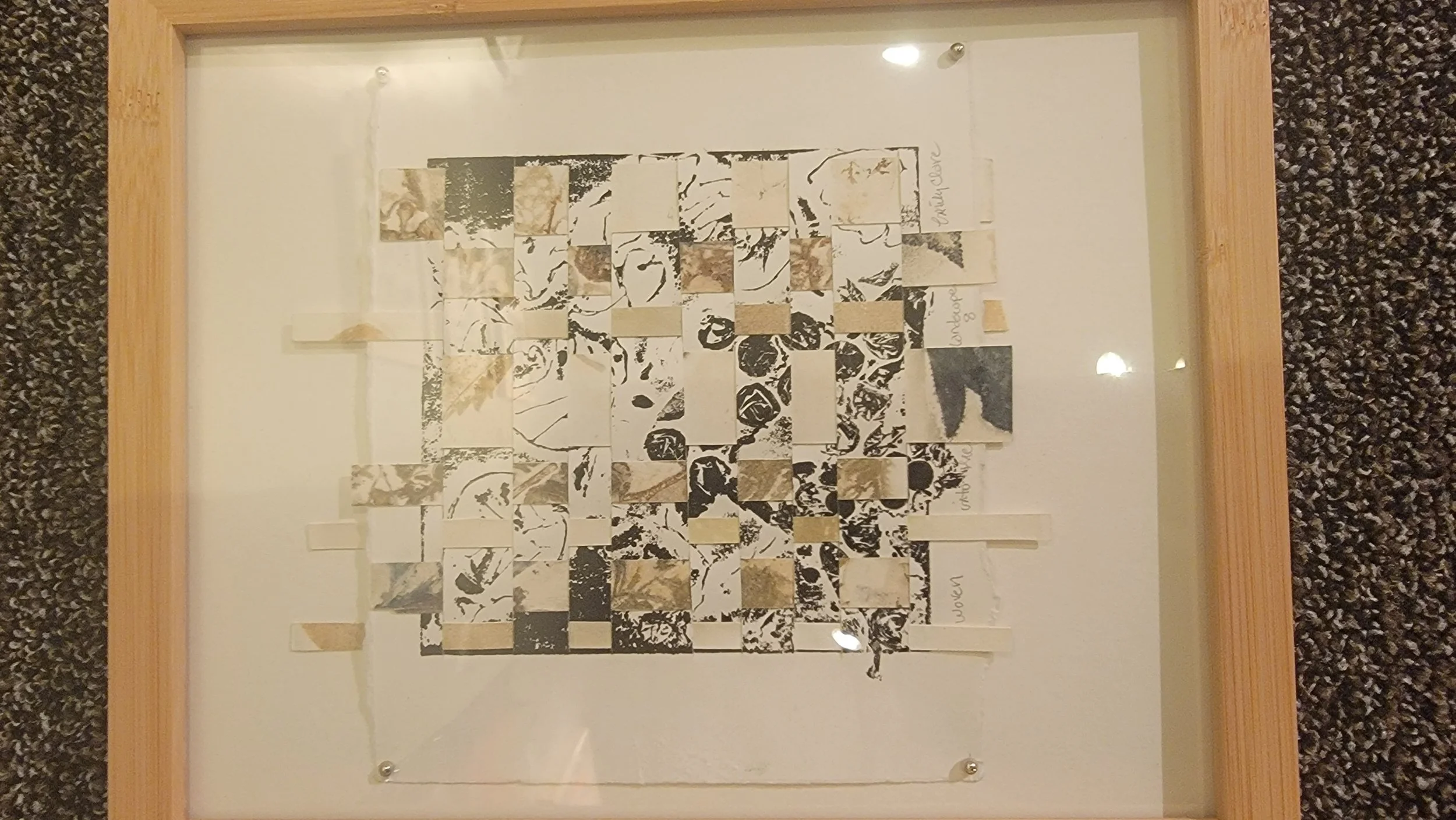 Woven into the Landscape (pieces 1-15) by Emily Clare