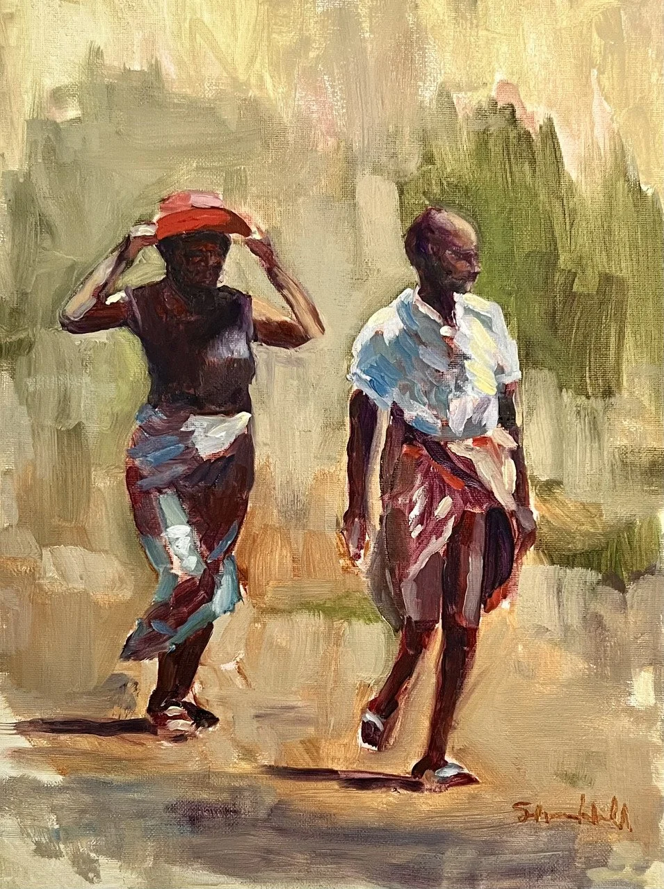 The Red Hat by Sharon Hill