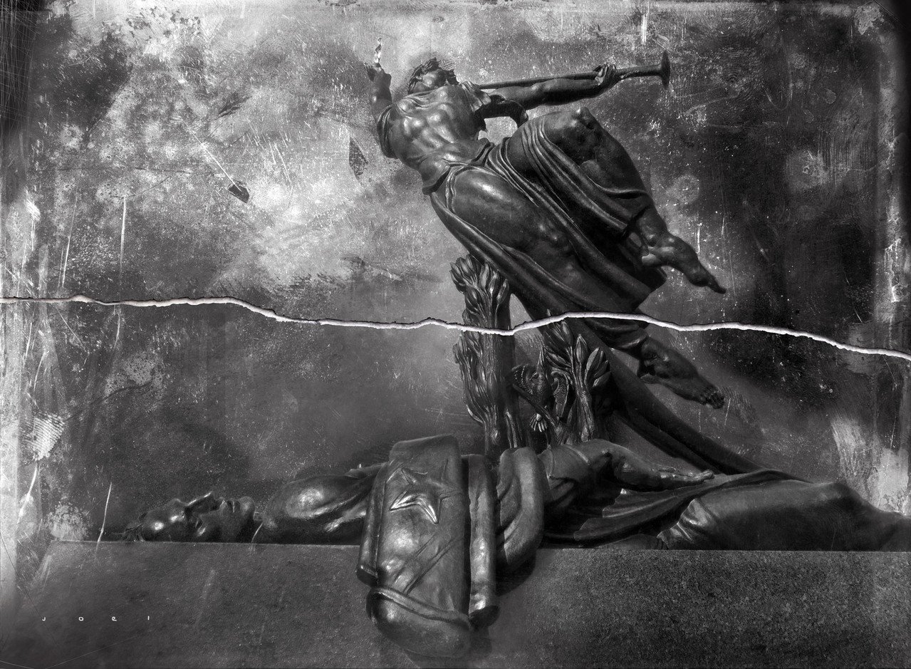 "The Conferderate, No.8" by Joel Peter Johnson; digital print; 2023