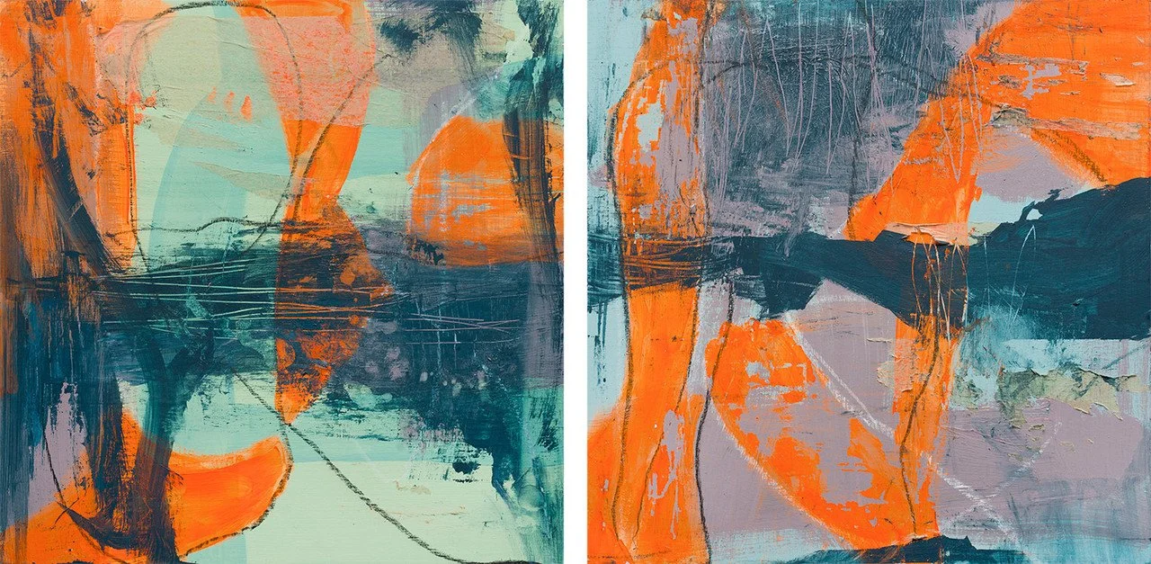 Sky Box (Diptych) by Paget Marion Blythe