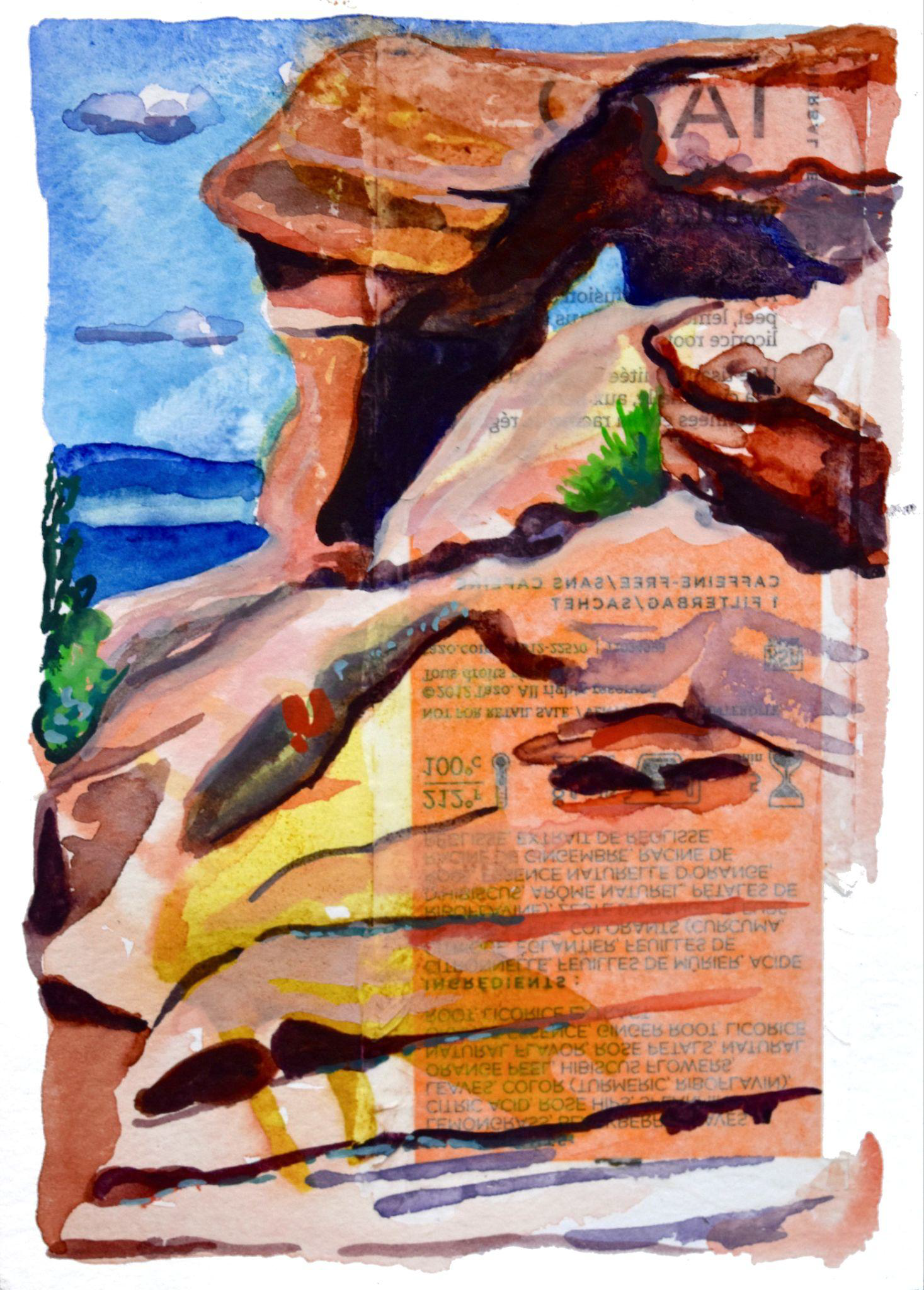 WIld Orange Utah by Jennie Traill Schaeffer