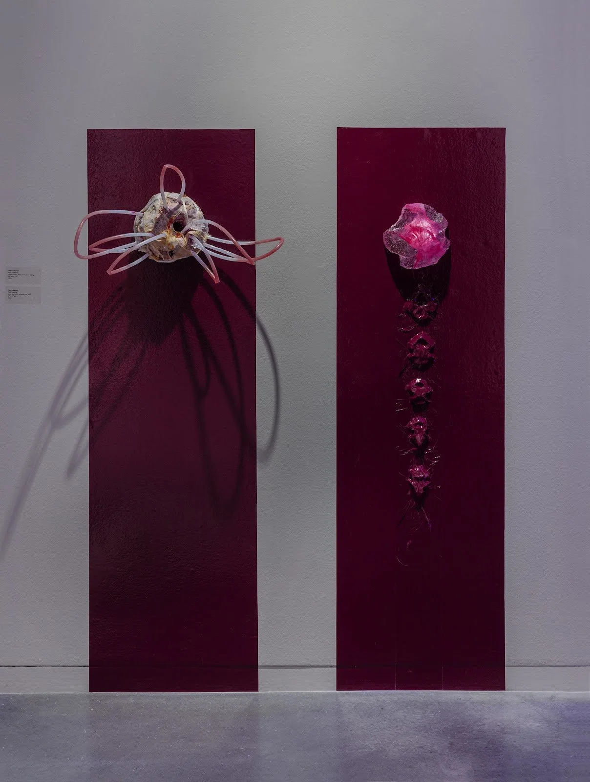 Spine (Core and Spine Series; piece on left) by Laura Esbensen