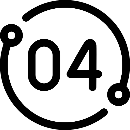 Geometric drawing of an outline square with sections divided by vertical, horizontal, and diagonal lines.