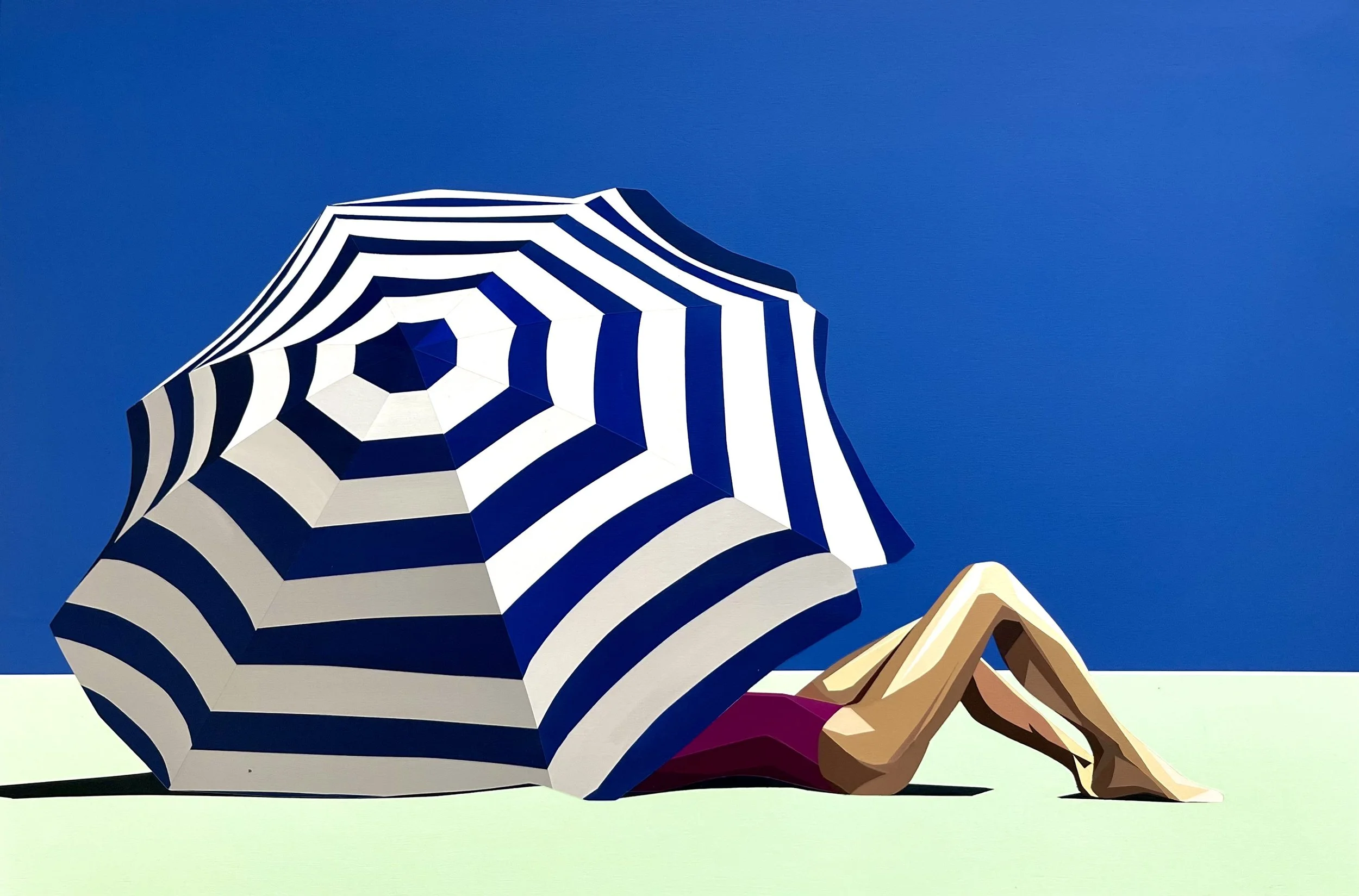 "Ride the Lomi Lomi wave" - 20X30 acrylic on birch. 2024.
$1350 Available.

Contact to purchase.