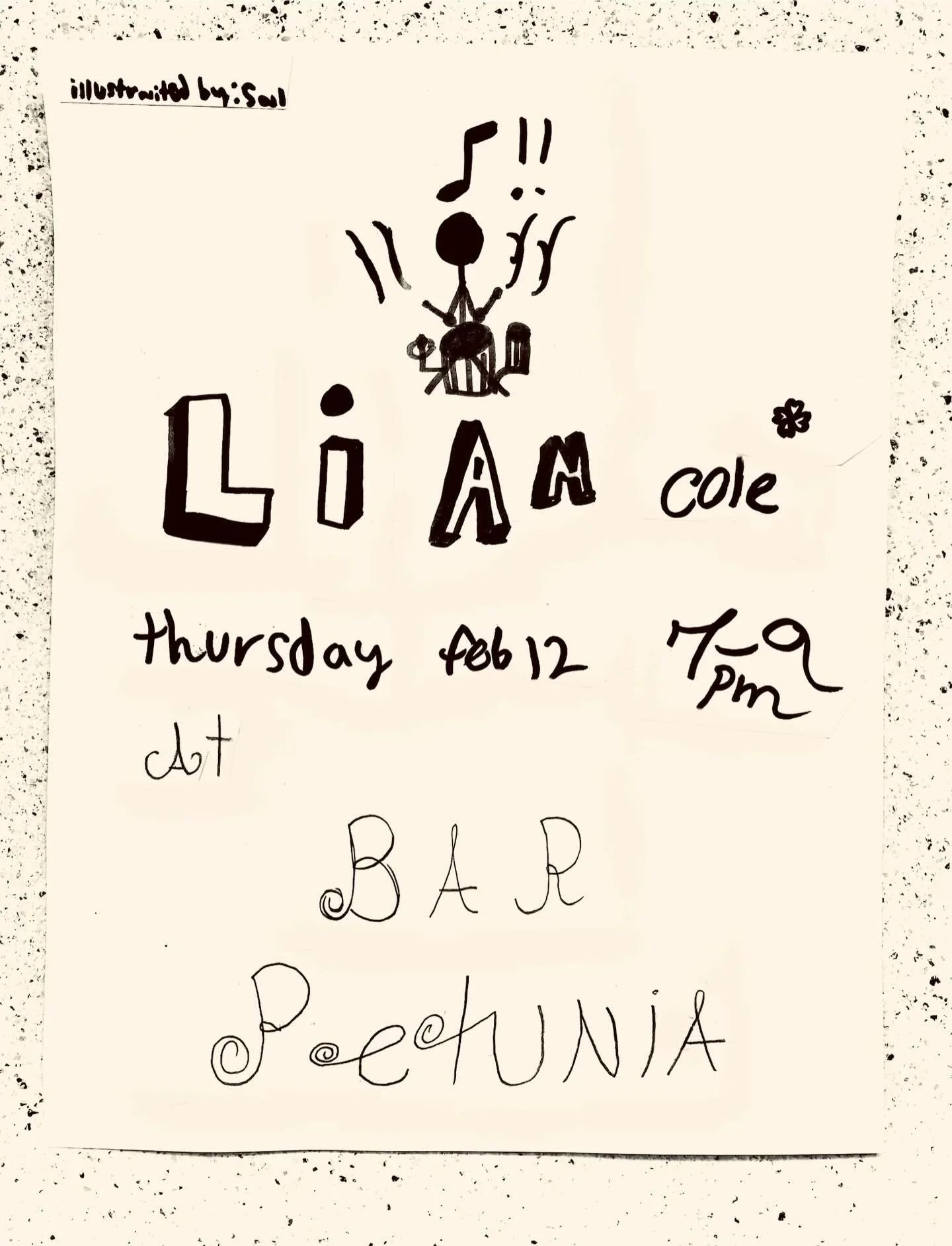 Thursday, February 12th our very own @liiliiboomboom will play at the bar. Come early for a seat! 🎶🎶🎶🎶 Rock on Liam!!
