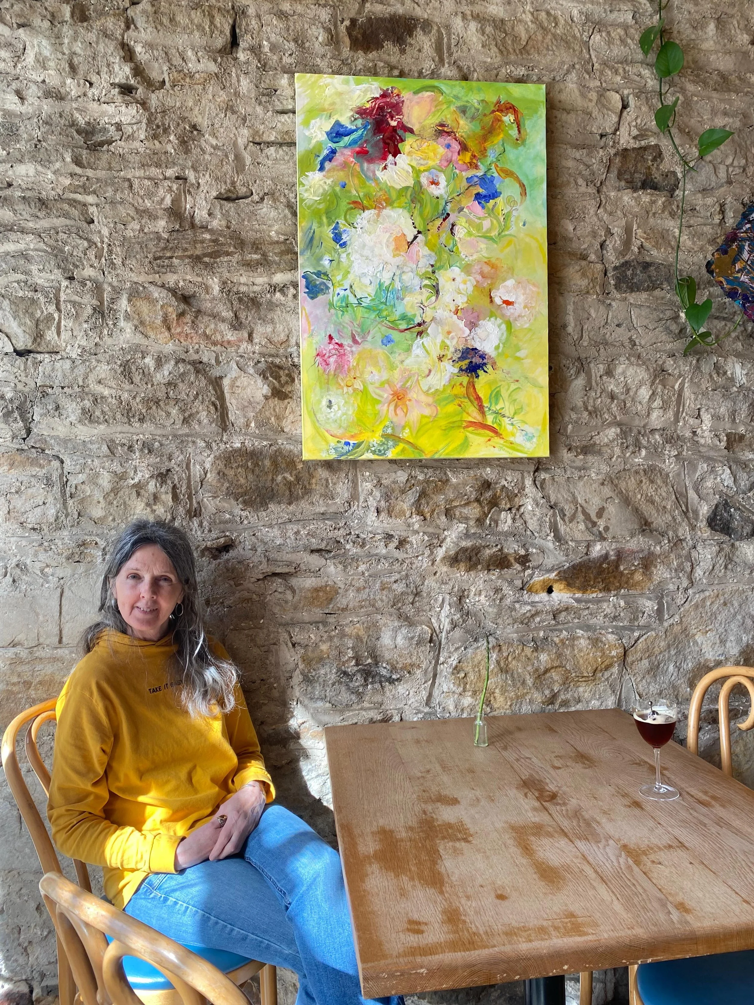 Join us for the opening of Jewel Lentz &ldquo;Flower Power&rdquo; tomorrow night; Friday, May 29th, on the 2026 Gan Art Walk! Jewel&rsquo;s work is accompanied by a piece by Otis Tamasauskas.