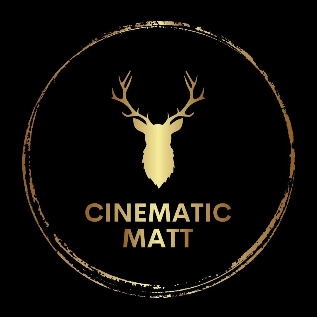 a logo for matt atherton film and photography
