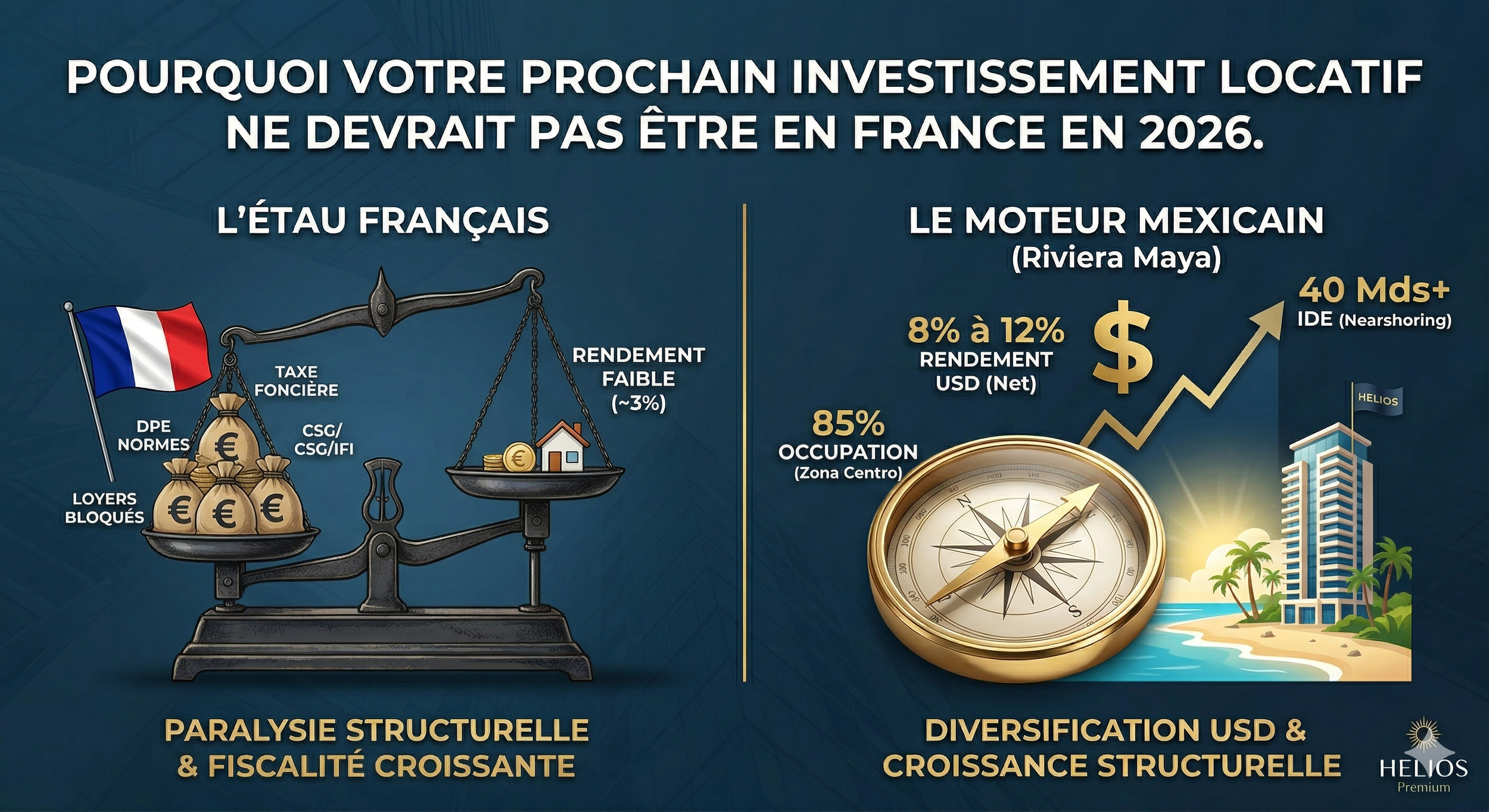 Pourquoi votre prochain investissement locatif ne devrait pas être en France en 2026