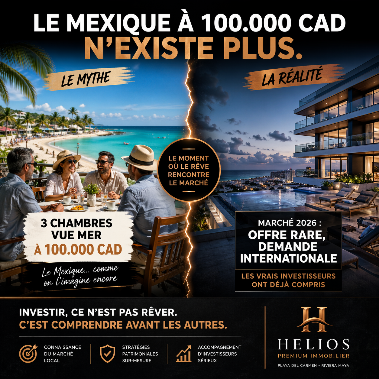 Le mythe des 100.000 CAD : pourquoi Playa del Carmen a changé de visage