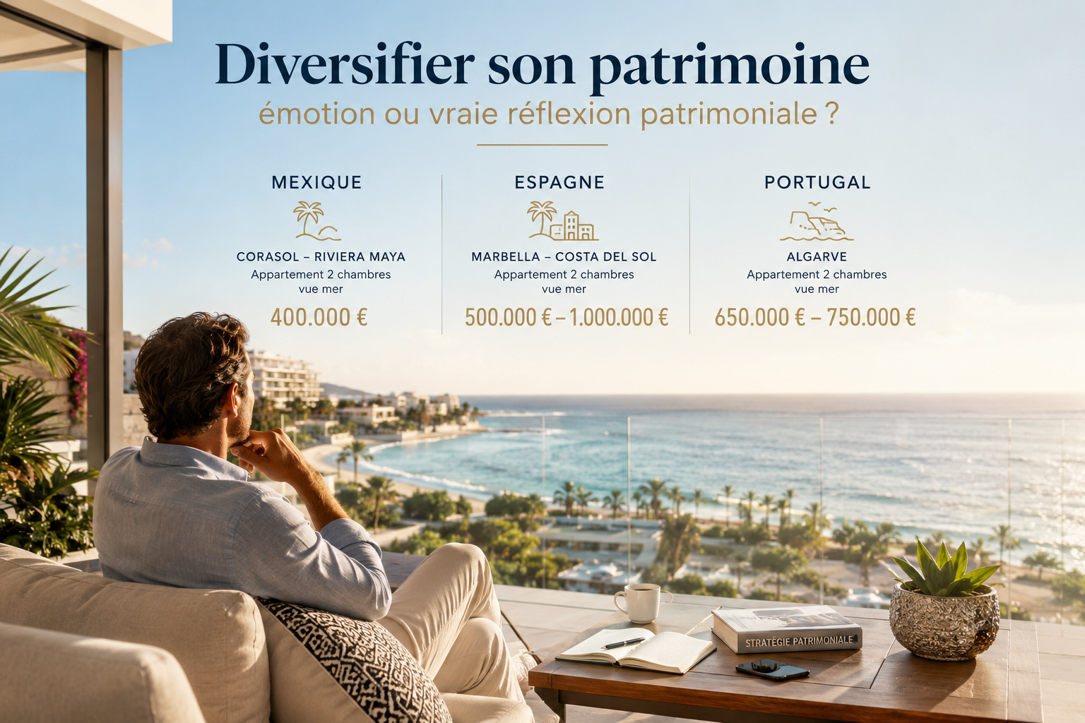 Il voulait diversifier son patrimoine à l’international, il a finalement acheté en Espagne.