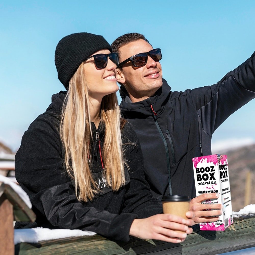 The party has been spotted. 🍹🏔️

#boozbox #boozboxcocktails #cocktails #party #mountains #winter #holiday #trending #fyp #explore