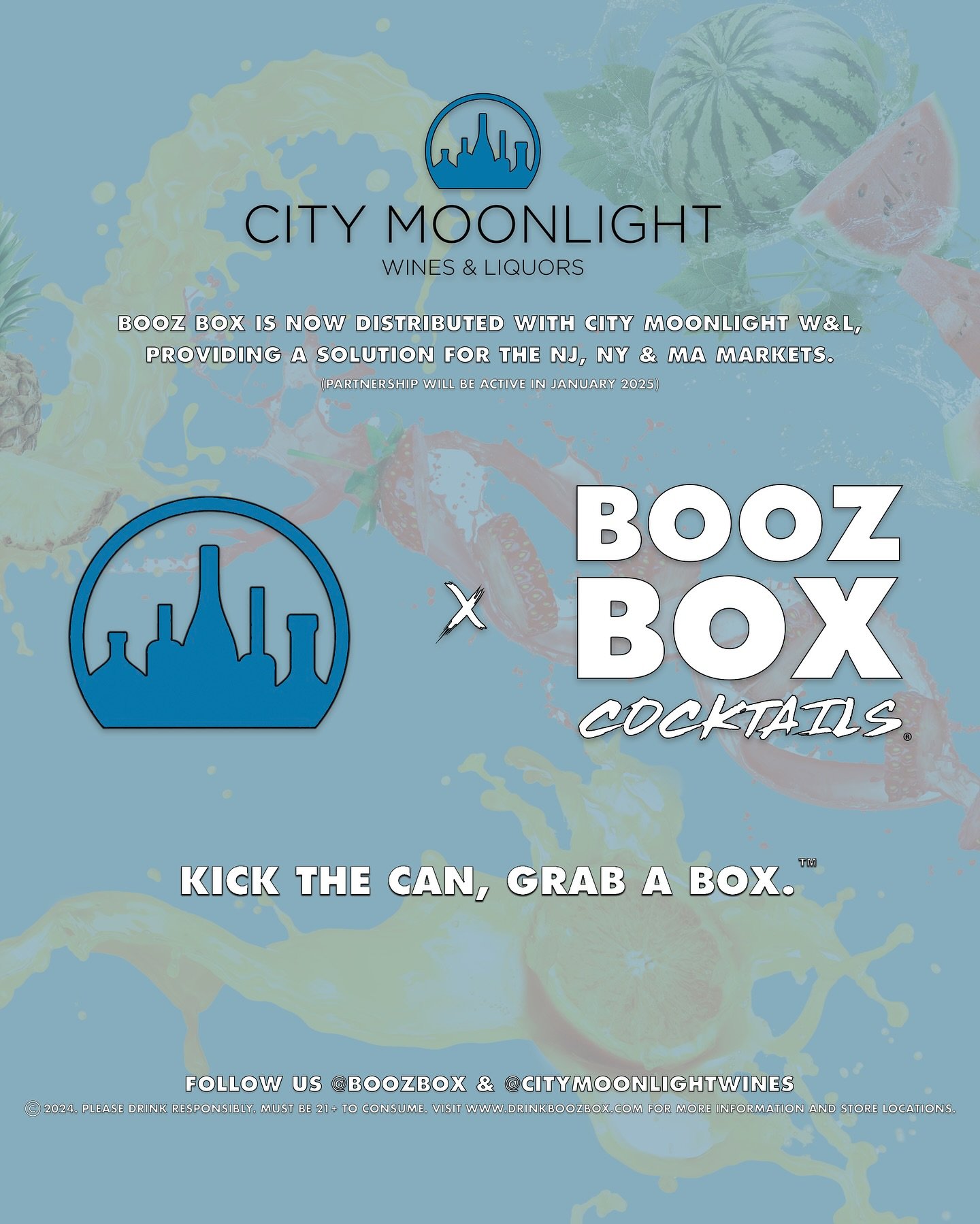 We are ecstatic to announce that we will be partnering up with @citymoonlightwines to cover distribution for the NJ, NY &amp; MA territories! 

Our partnership will be active in January 2025. 

Tag your favorite stores &amp; bars and tell them to sto