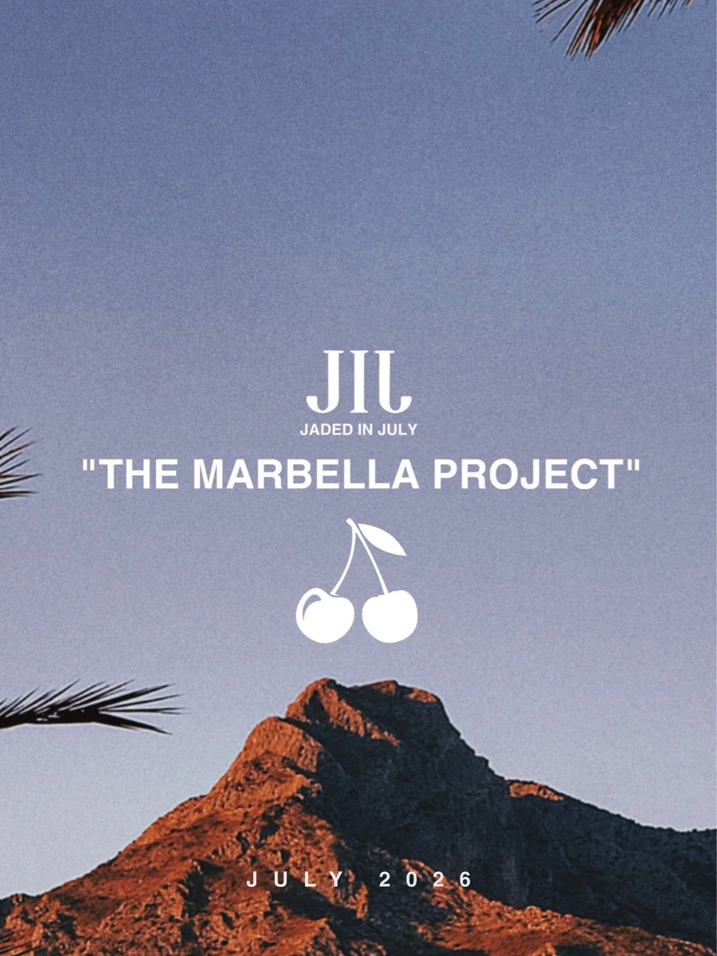 After our successful Mykonos Project, we are happy and excited to announce you the &bdquo;JADED IN JULY - THE MARBELLA PROJECT 2026&ldquo; 🍒 
 DM or Mail us to Register &amp; further Information. #europe #spain #mykonos #marbella #ibiza #jadedinjuly