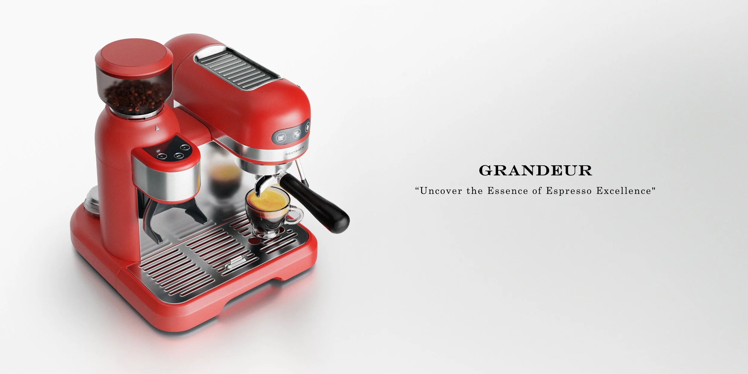 Expresso product render banner composition