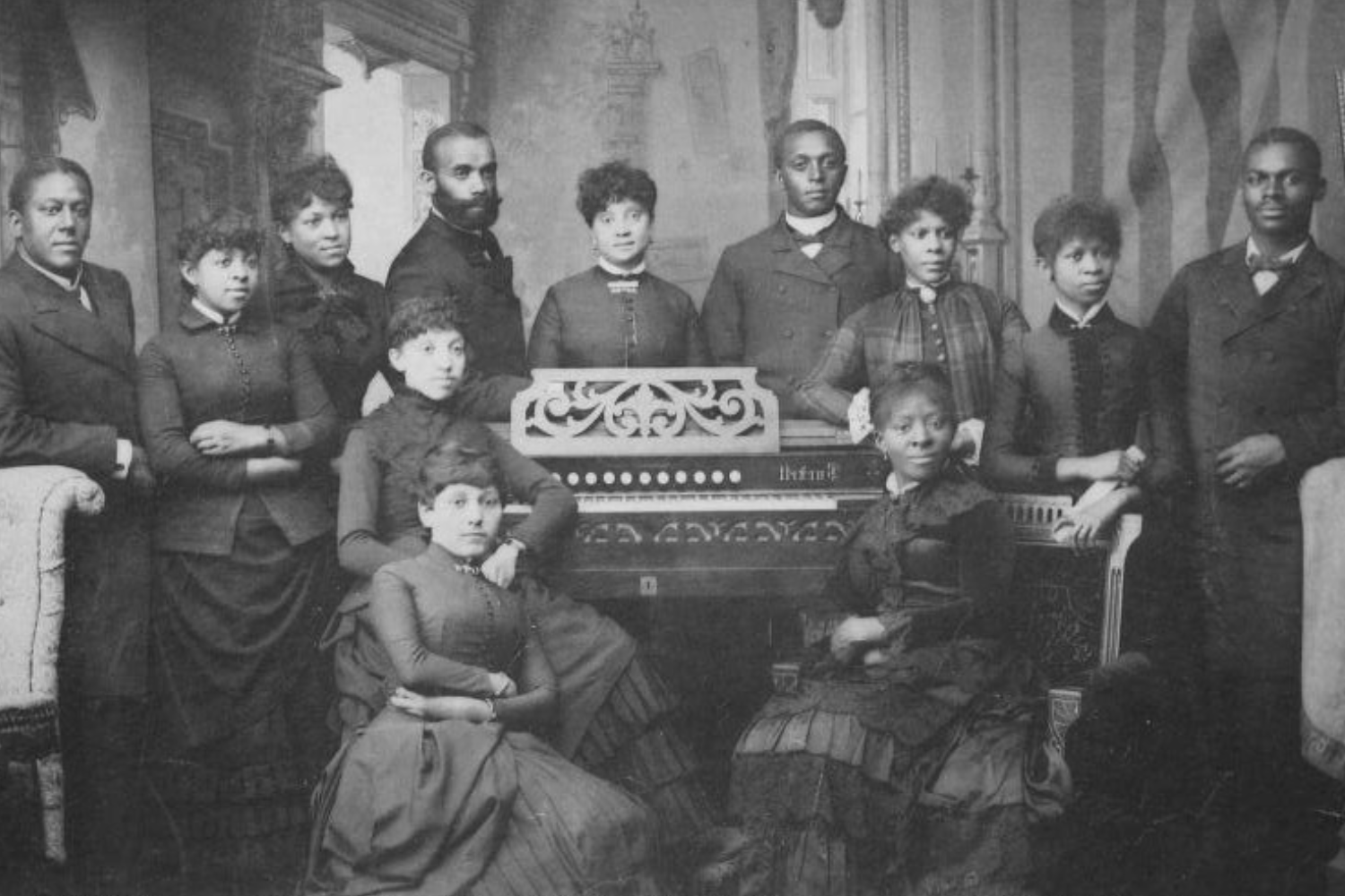 The Jubilee Singers, circa 1880, courtesy Smithsonian Music.