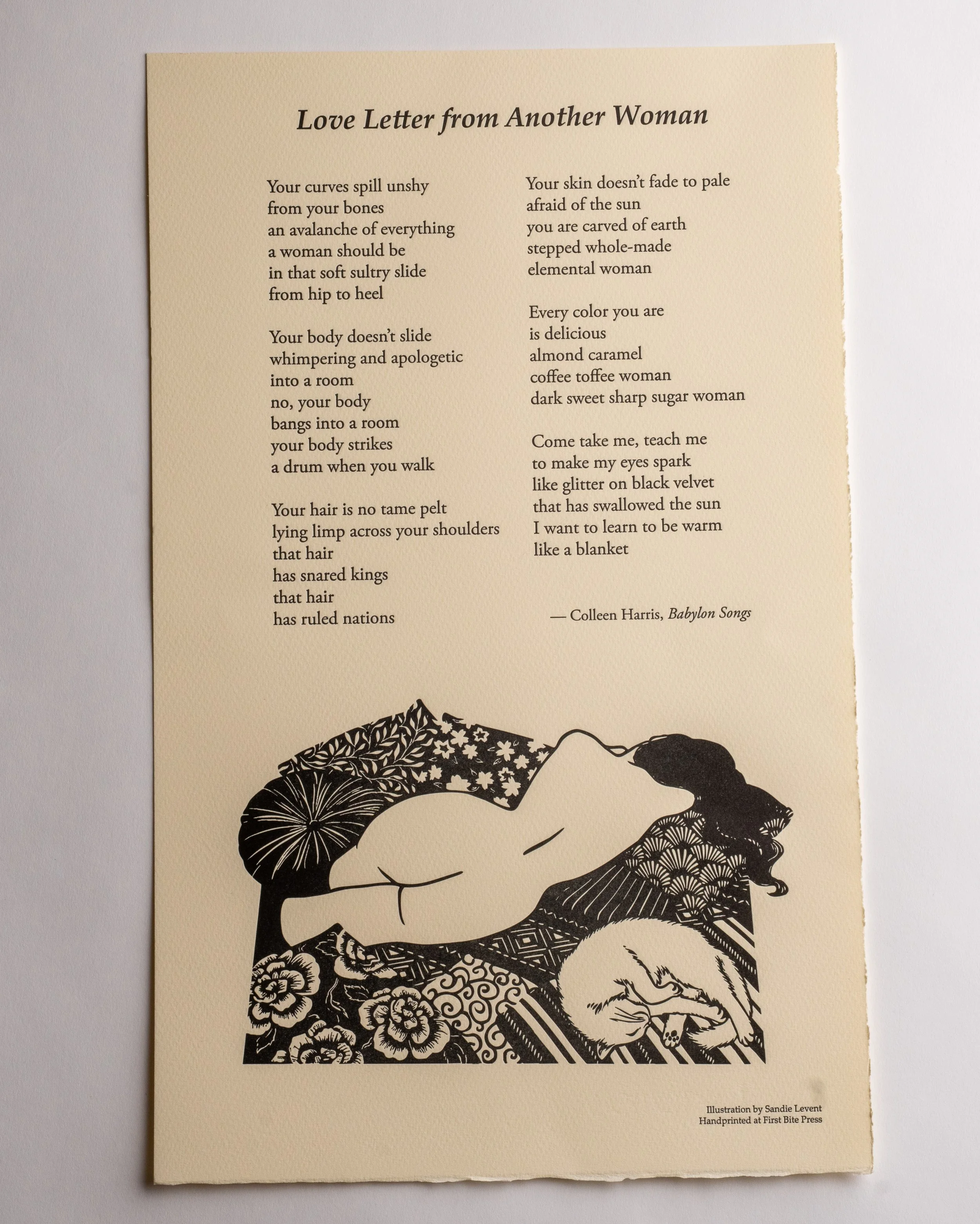 Poetry Prints for Babylon Songs