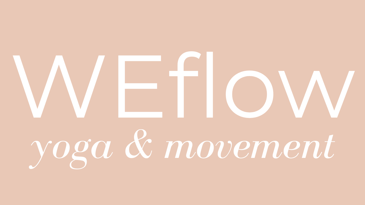 WEflow Yoga &amp; Movement