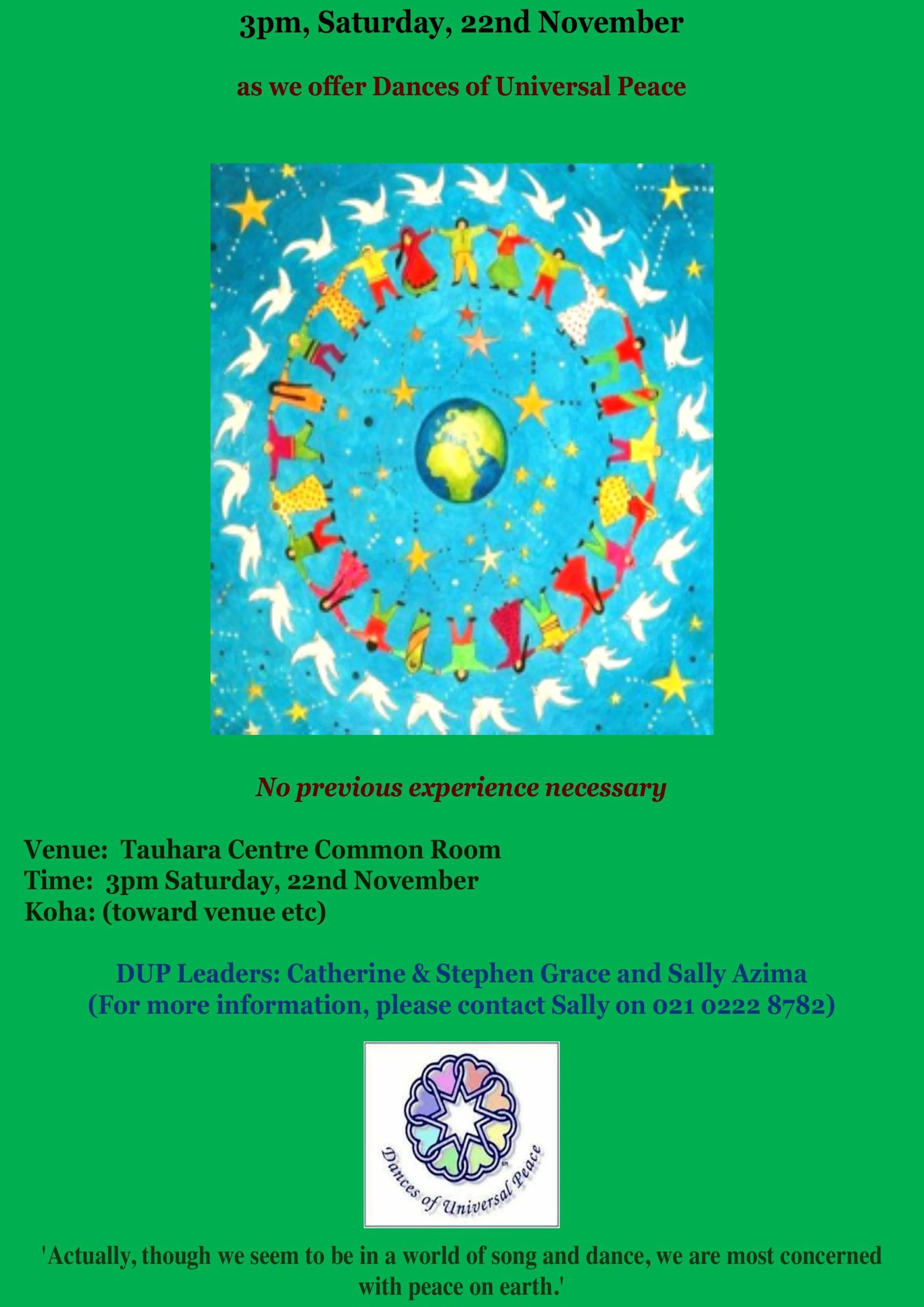 Dances of Universal Peace - Thanksgiving