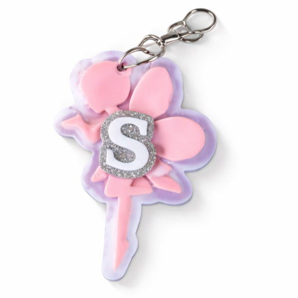 FAIRY INITIAL BAG TAG