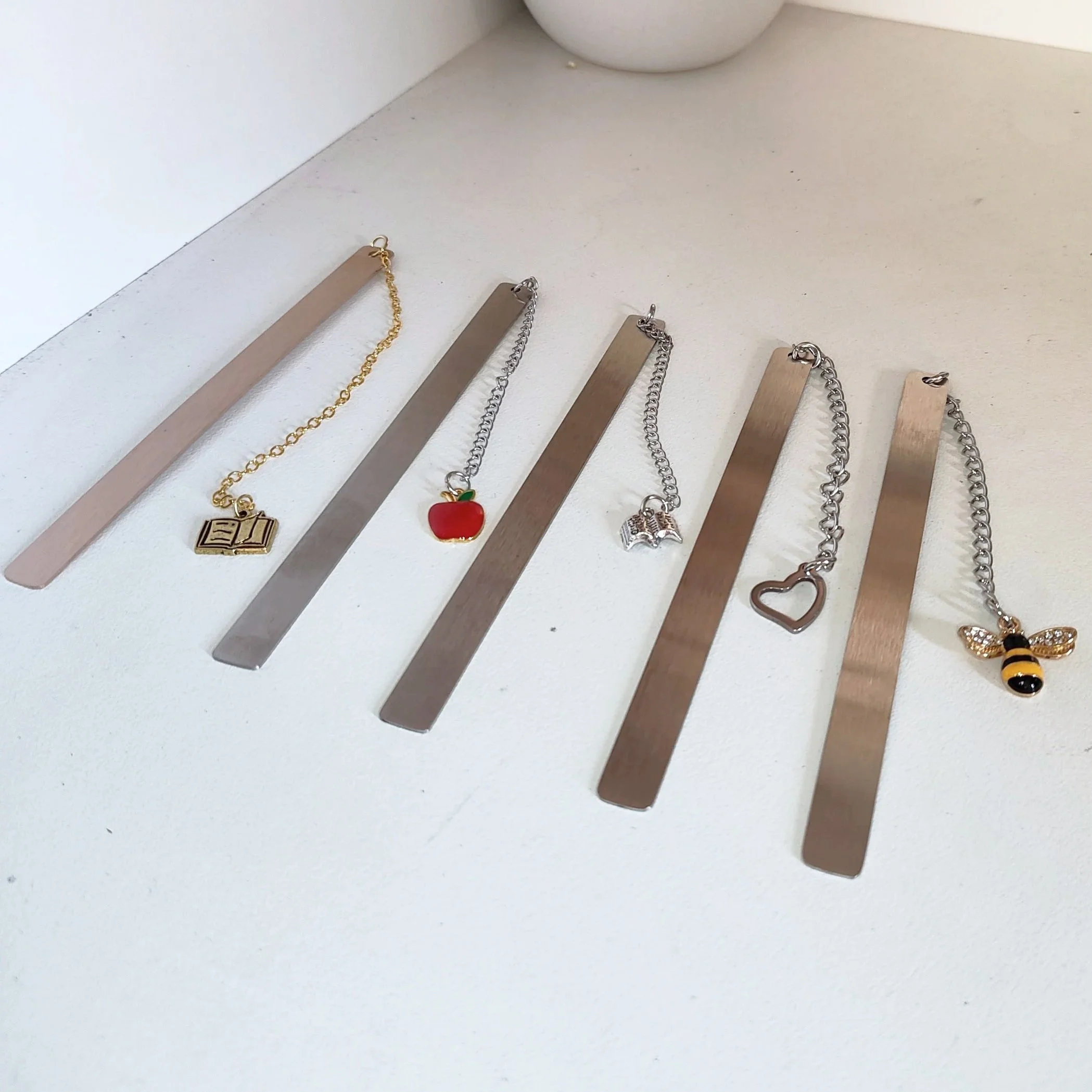 Personalised Engraved Metal Bookmark | Custom Name Gift Australia