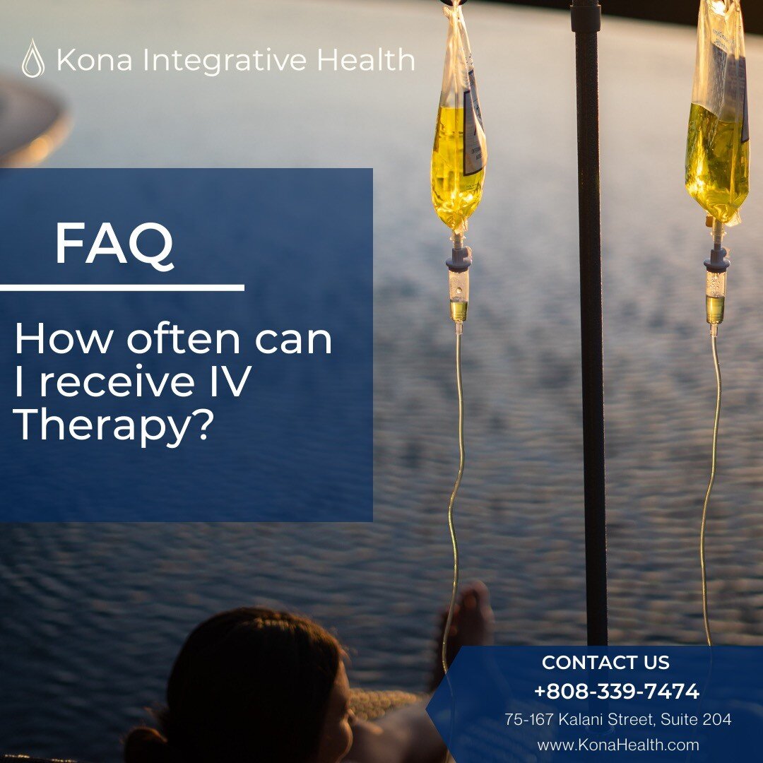 How often can you receive #IVtherapy? Well... it depends!

▶Acute illness, like food poisoning, flu, hangover, or a cold? One treatment may help rehydrate you enough to push through, or call us on back-to-back days if you're suffering with diarrhea o
