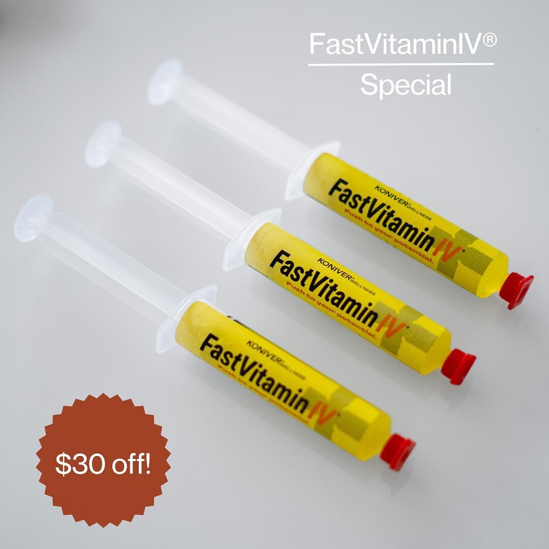 FastVitaminIV&reg; Special! Read below for details:&nbsp;

Did you know we are the only clinic in Hawaii to offer&nbsp;FastVitaminIV&reg;? This cutting edge treatment was developed by Dr. Koniver to outclass traditional IV drips that take hours. Bein