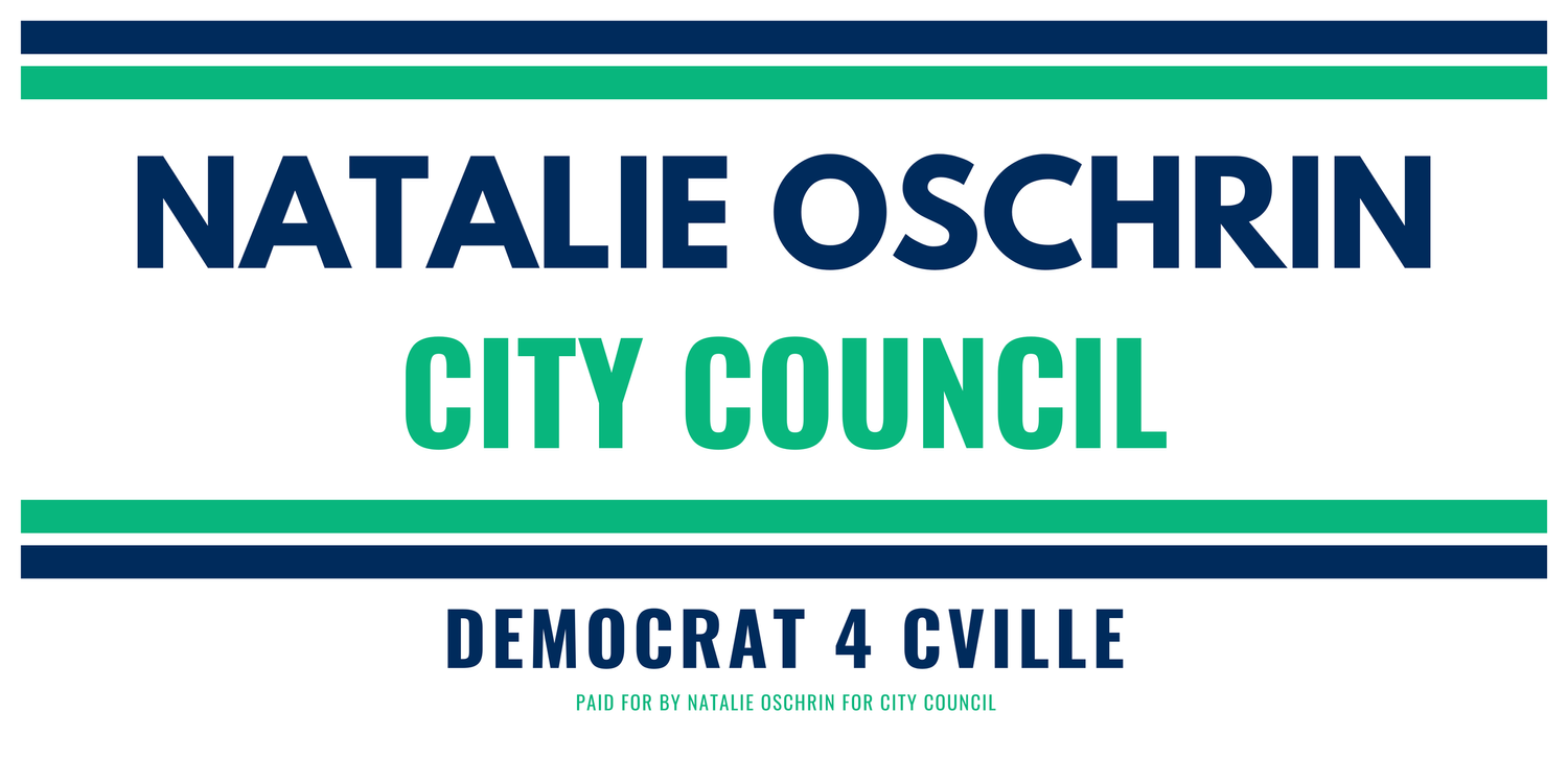 Natalie Oschrin 4 Charlottesville City Council