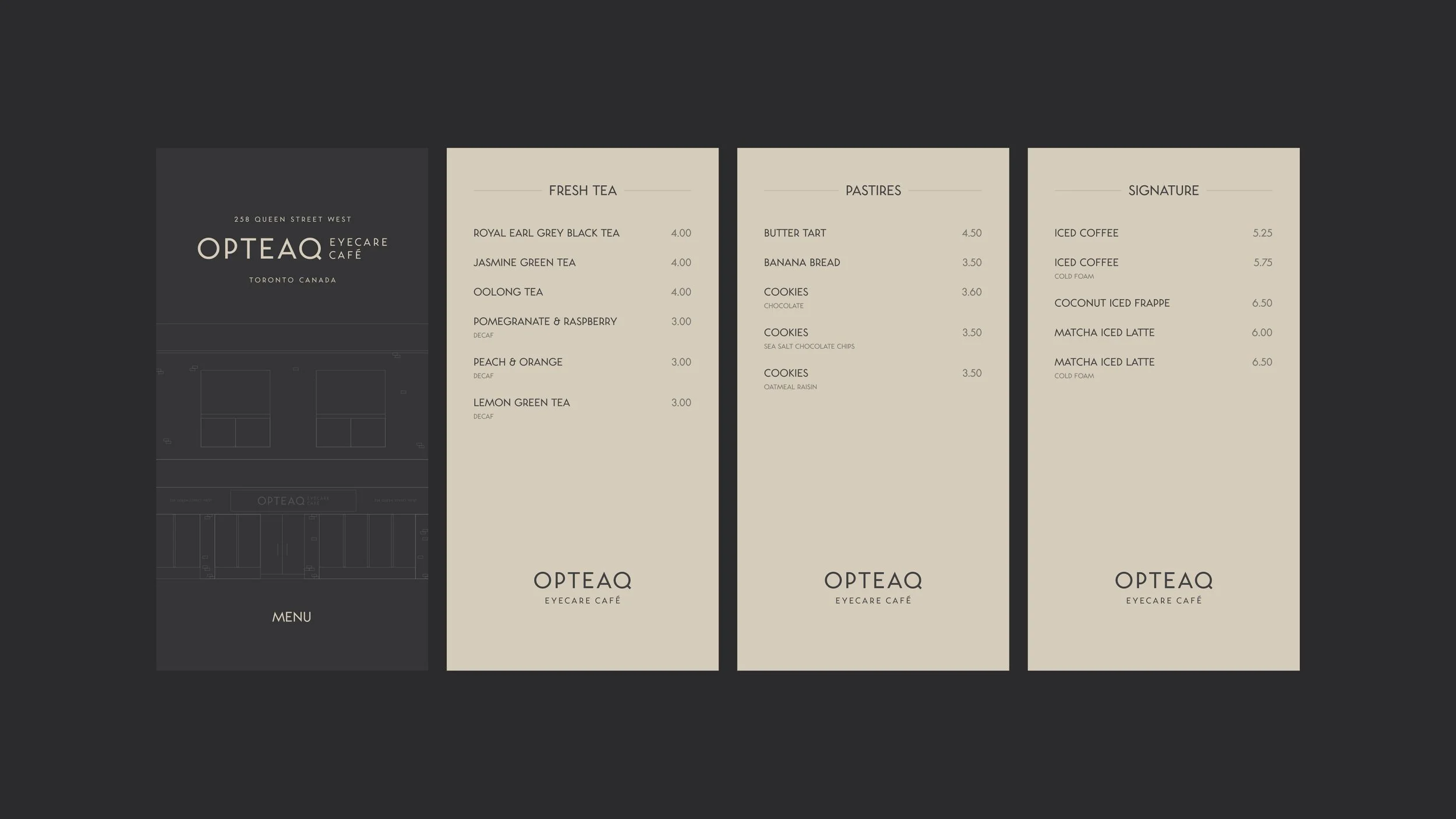 Opteaq Eyecare Cafe - Branding - Menu Design.jpg