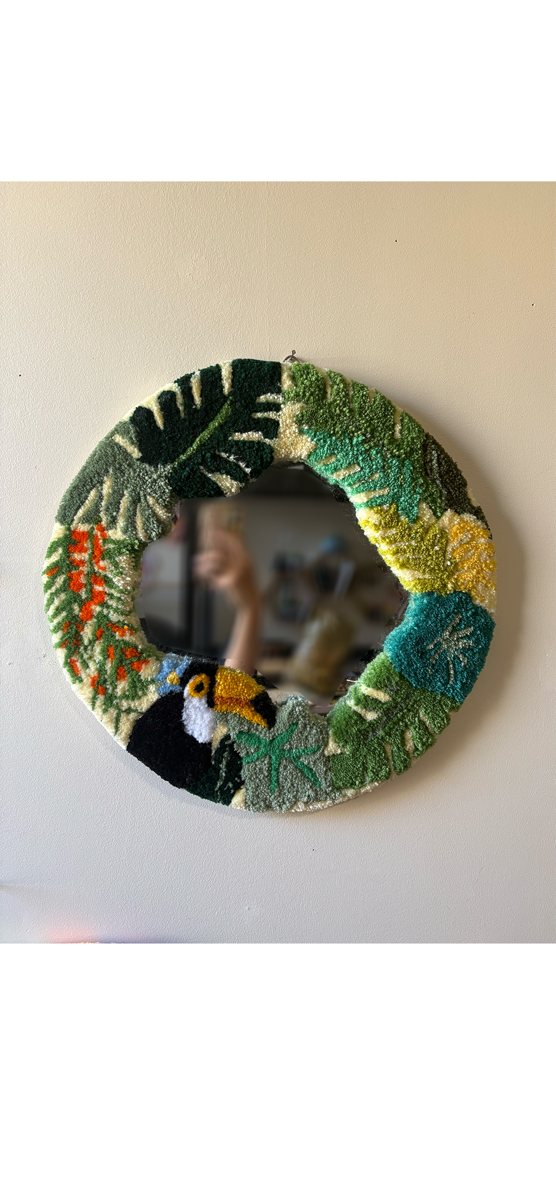 [Tucan Rain Forest] Circle Mirror