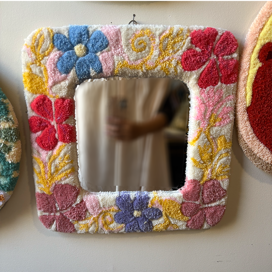 [Flower] Square Mirror