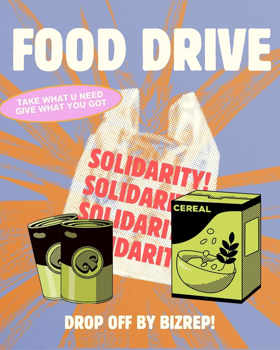 What do we do when SNAP is under attack? DONATE TO THE ACADEMY FOOD DRIVE now through the end of next week! Bins are by bizrep. Refer to SF Marin Food Bank guidelines and make a direct monetary donation to your local food bank to increase your impact