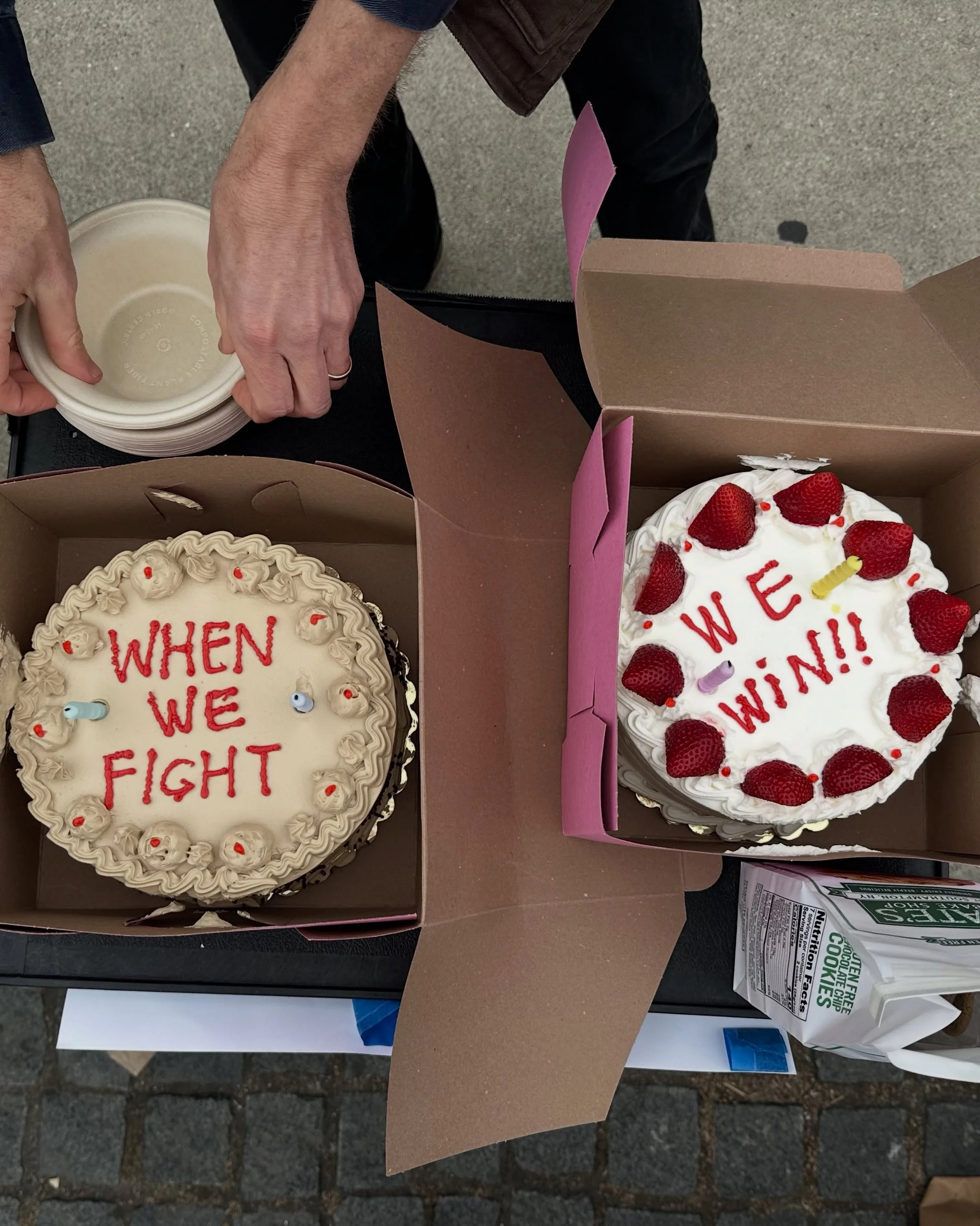 HAPPY BIRTHDAY to our collective bargaining agreement! Just one year after winning a strong first contract, we&rsquo;re being called to defend hard-won articles on seniority, contracting out to third-parties, job protections from A.I. and more. We wi