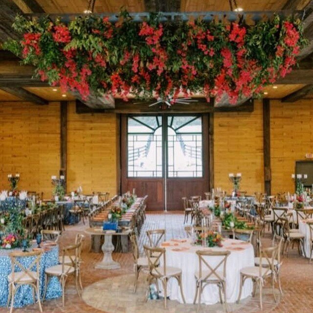 This fall we rented a scissor lift to do this beautiful chandelier installation to make sure the pregnant @christy__oh @purepollenflowers would be safe and now she&rsquo;s welcomed the most beautiful baby boy! ladies have been getting shit done, havi