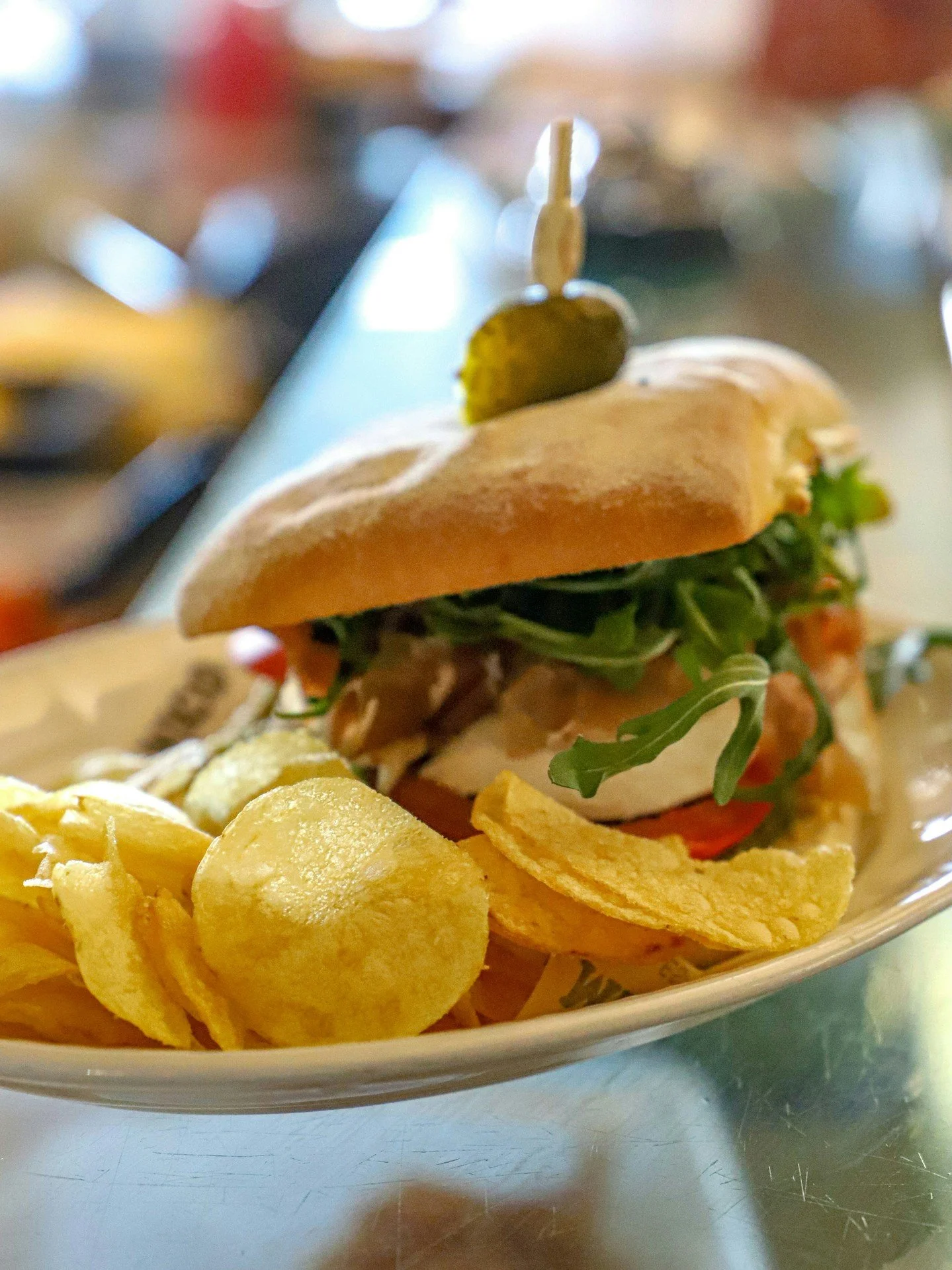 Lunch plans? Sorted 😍

All the good stuff in every bite: prosciutto, buffalo mozzarella, basil pesto, tomato, rocket &amp; balsamic. 🍅 

Come grab yours with your favourite coffee, open until 3pm!