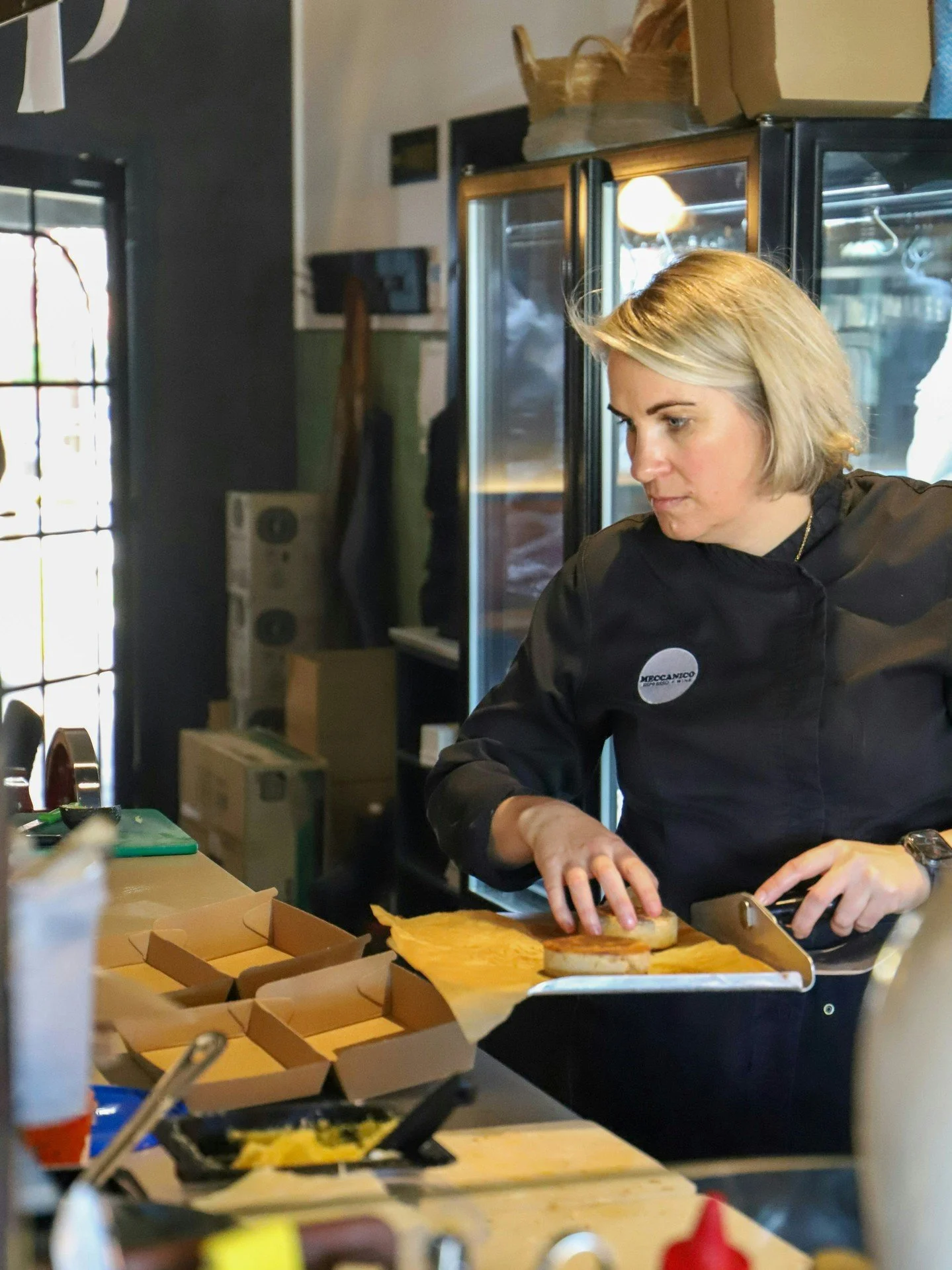 This morning at Meccanico ☕🥐💛

Just the team doing what they do best... keeping the coffee coming, the breakfast rolling and the vibes high.

See you this weekend? ✨