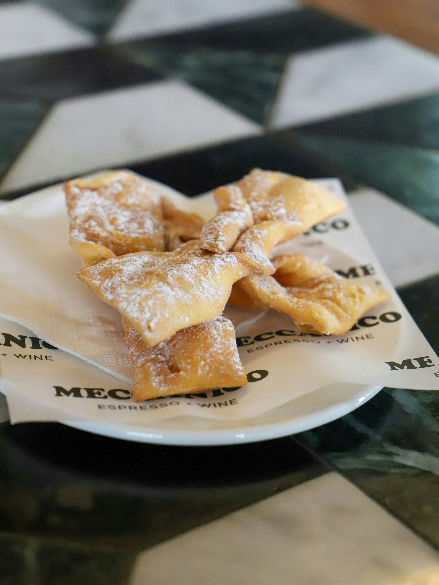 Crostoli + your morning coffee ☕✨

Flaky, sweet, and made for that first sip of the day. Pop in and treat yourself... it is hump day 😉