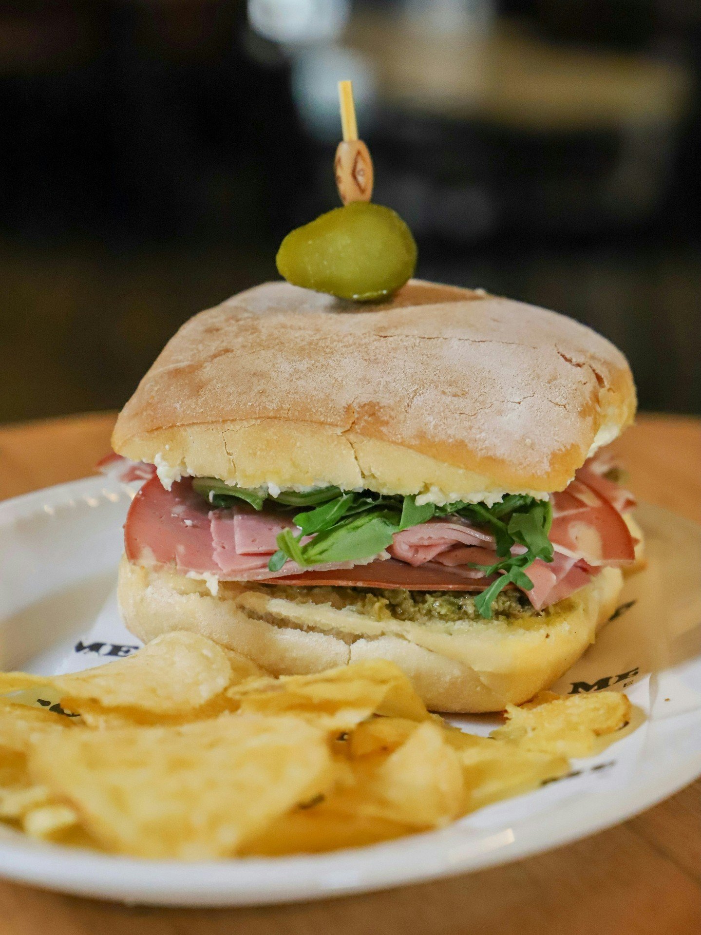 Keeping lunch simple and so good 🥪✨

Mortadella, stracciatella, rocket, and olive tapenade, all the flavours you need for a fresh midday bite.