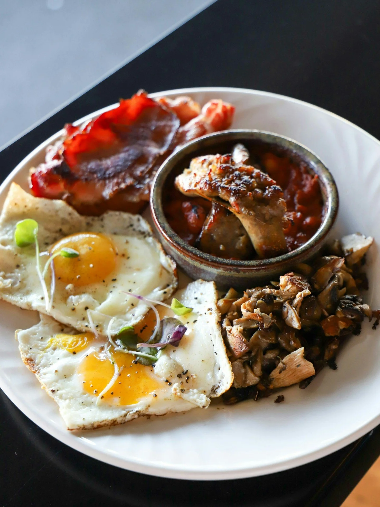 Breakfast of champions 🥓🍳🫶

The Meccanico breakfast, packed with all your favourites &amp; the perfect way to fuel your morning.