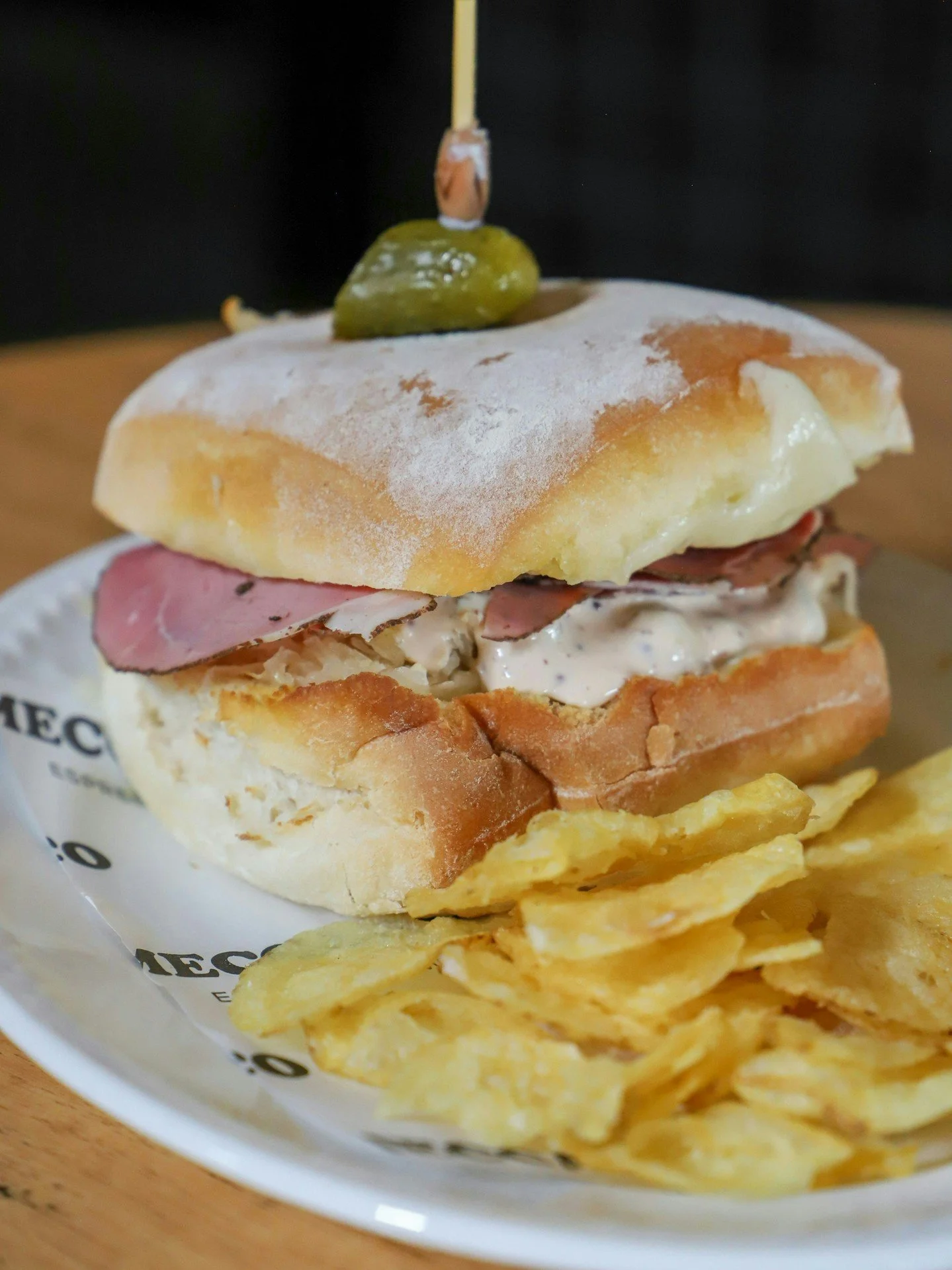 A slow Saturday, a good panino, and nowhere else to be.

Lunch is on at Meccanico.