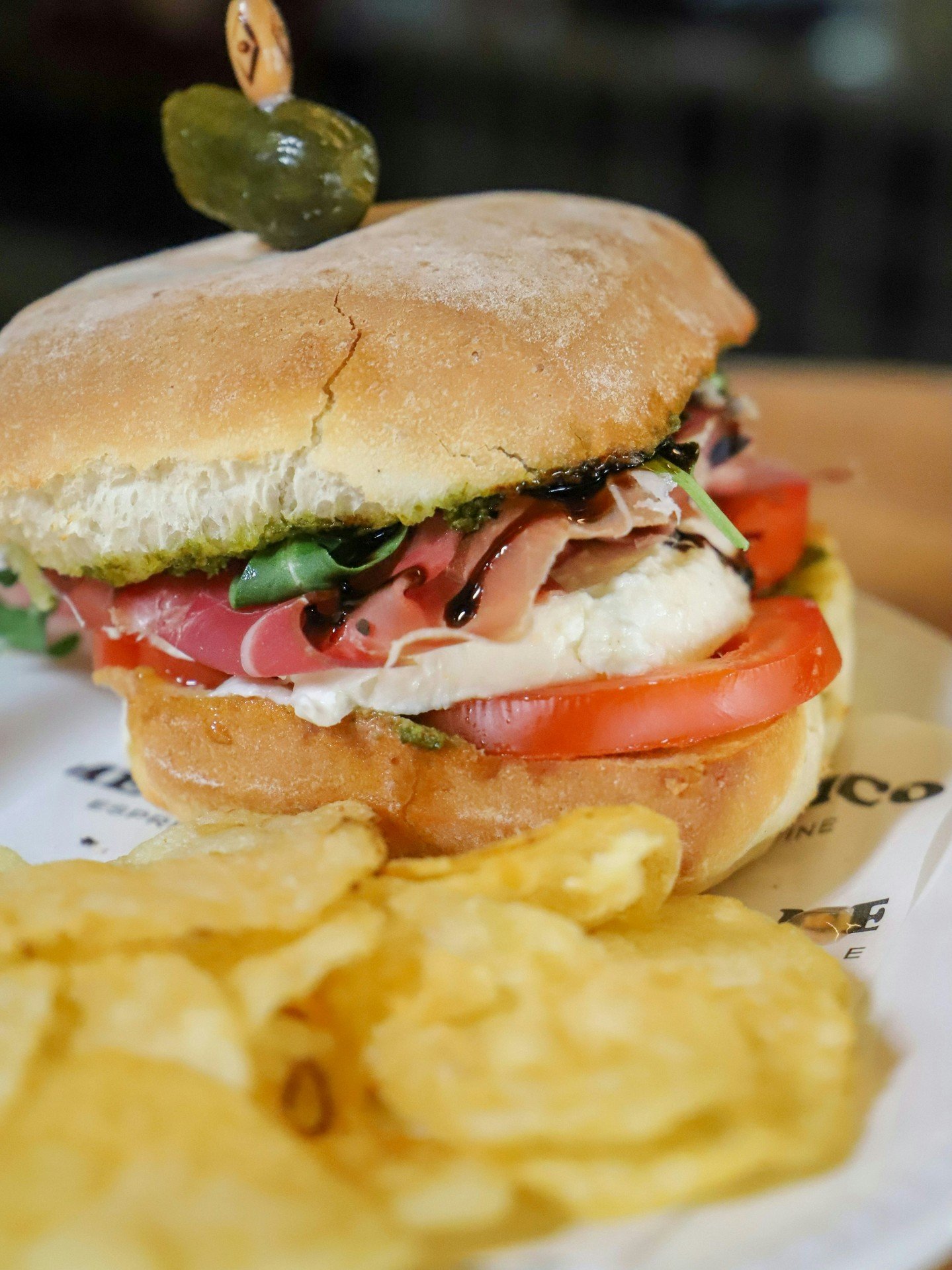 The prosciutto panino 🌿 

Not saying it&rsquo;s your new favourite&hellip; but it might be.