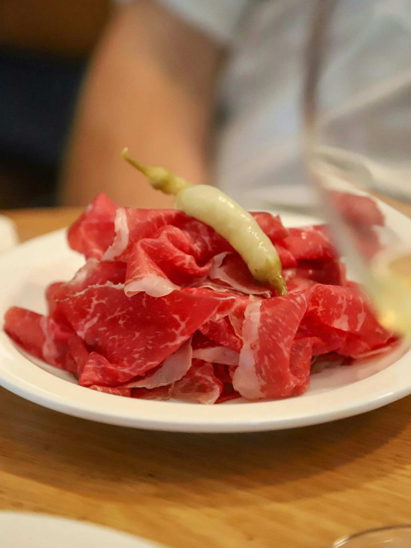 Friday and Saturday nights look a little different around here ✨

Good light, good wine, and Wagyu bresaola - sliced to order, just as it should be.

Settle in, stay a while&hellip; dinner&rsquo;s on.