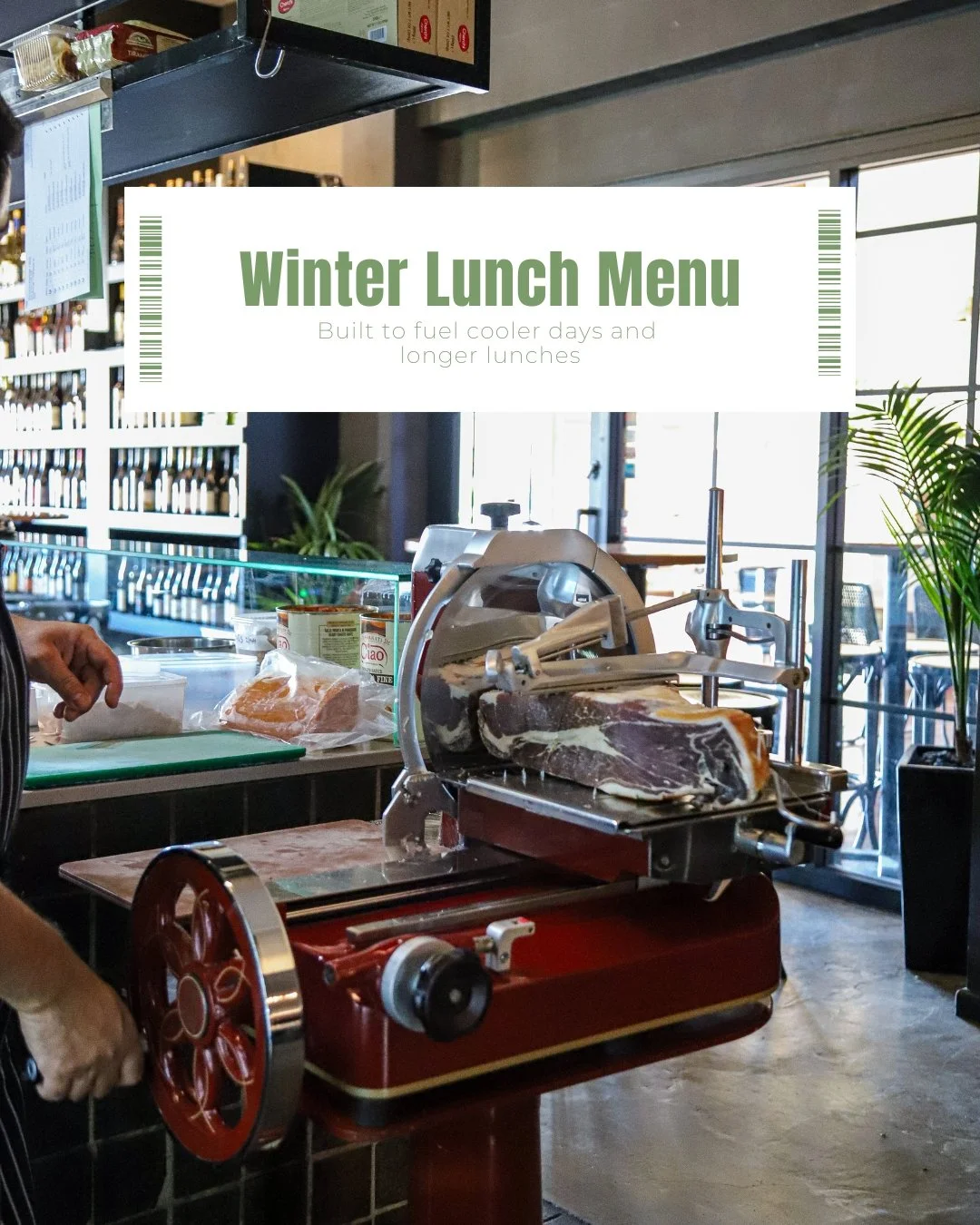 A few new additions that have made their way onto the menu for the cooler months and you guys are loving! 🫶

Beautiful warming soups, toasties stacked with sliced-to-order meats, and fresh pasta that was simply too good to keep just for evening serv