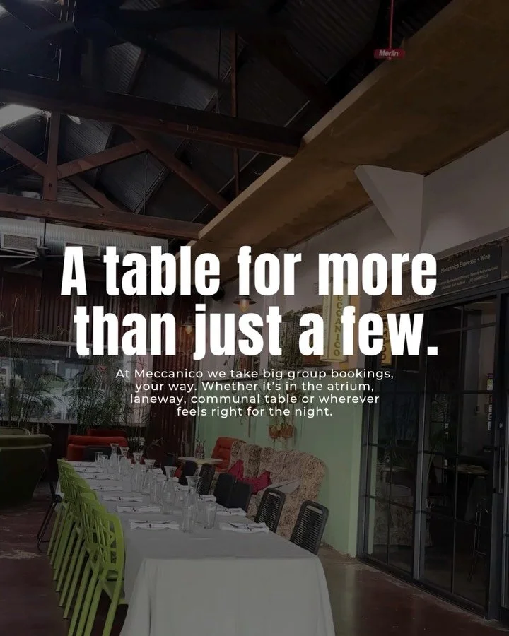 Planning something a little bigger?

Whether it&rsquo;s a birthday, a long-overdue catch-up, or just an excuse to gather a few more people around the table, we can help set the night up properly.

For larger groups we can organise your table in the a