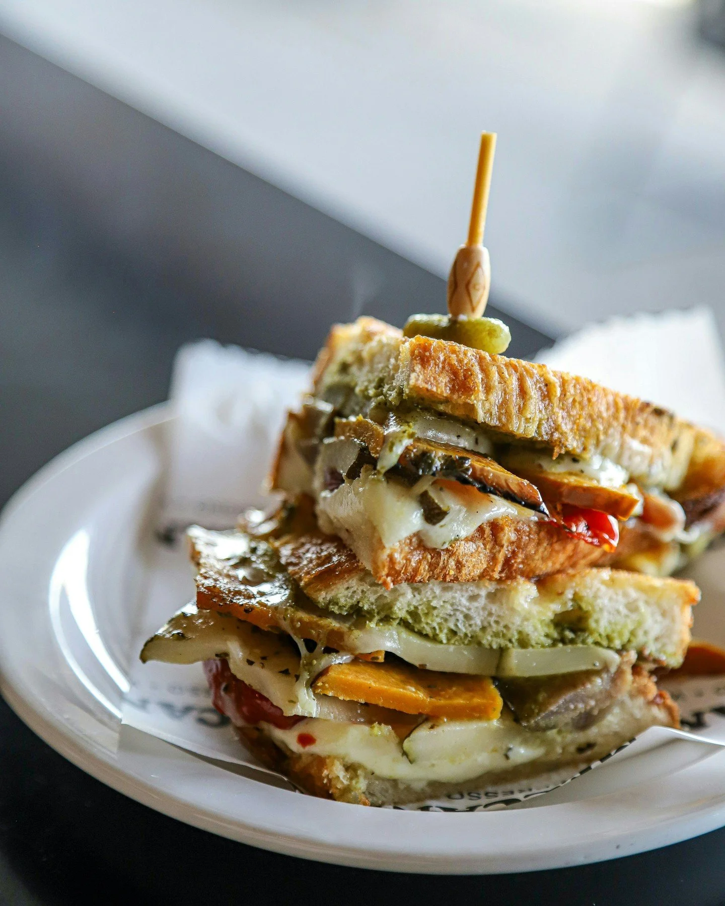 We&rsquo;ve said it before and we&rsquo;ll say it again, midweek at Meccanico has it's own pace 🥖✨🤍

A quiet table, something warm, and a moment to sit without watching the clock.

Hungry? Our roast veg toastie might do the trick 😉